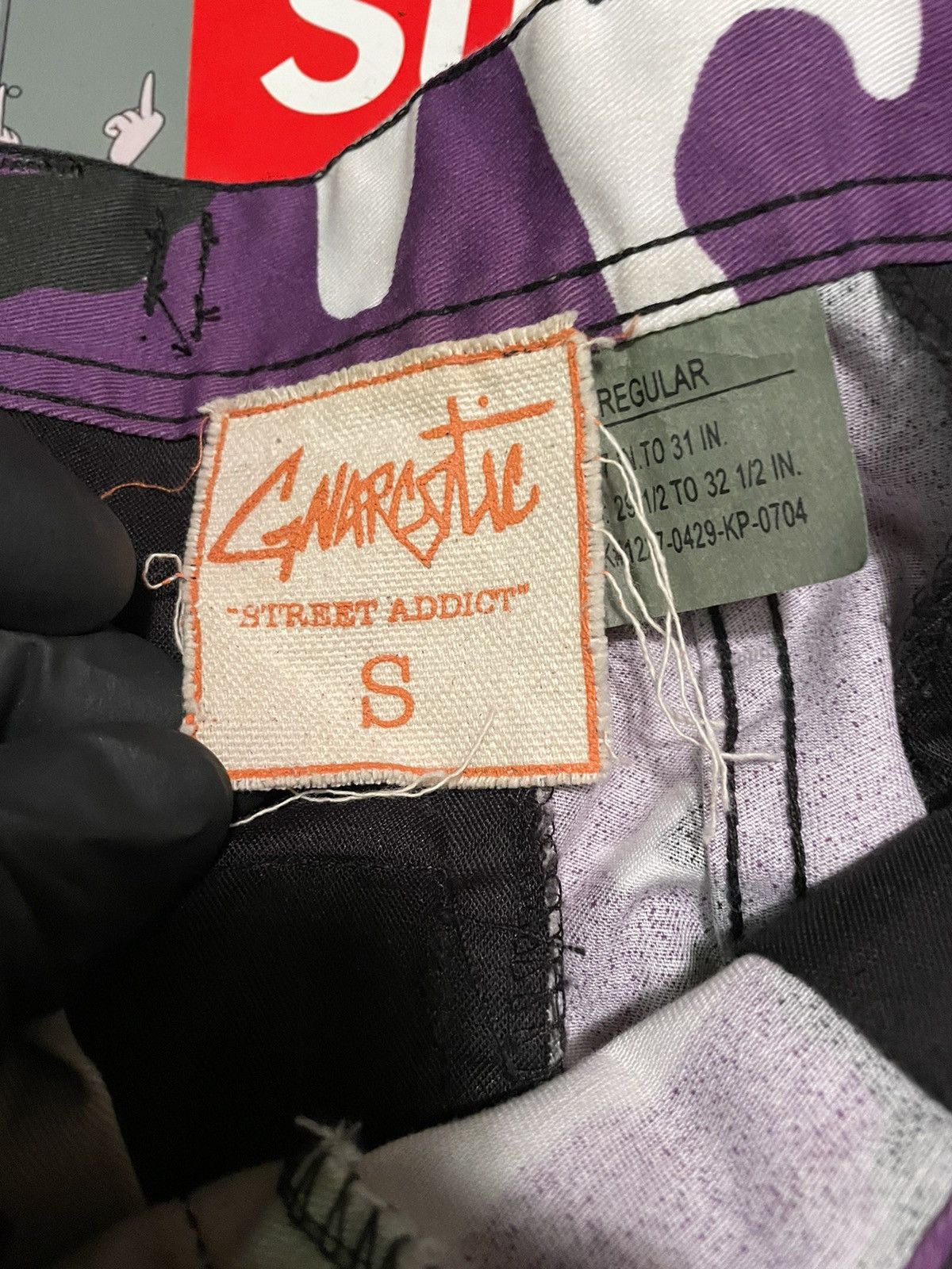 Gnarcotic × Superrradical Superrradical Gnarcotic Tri camo cargo pants Size US 28 / EU 44 - 3 Thumbnail