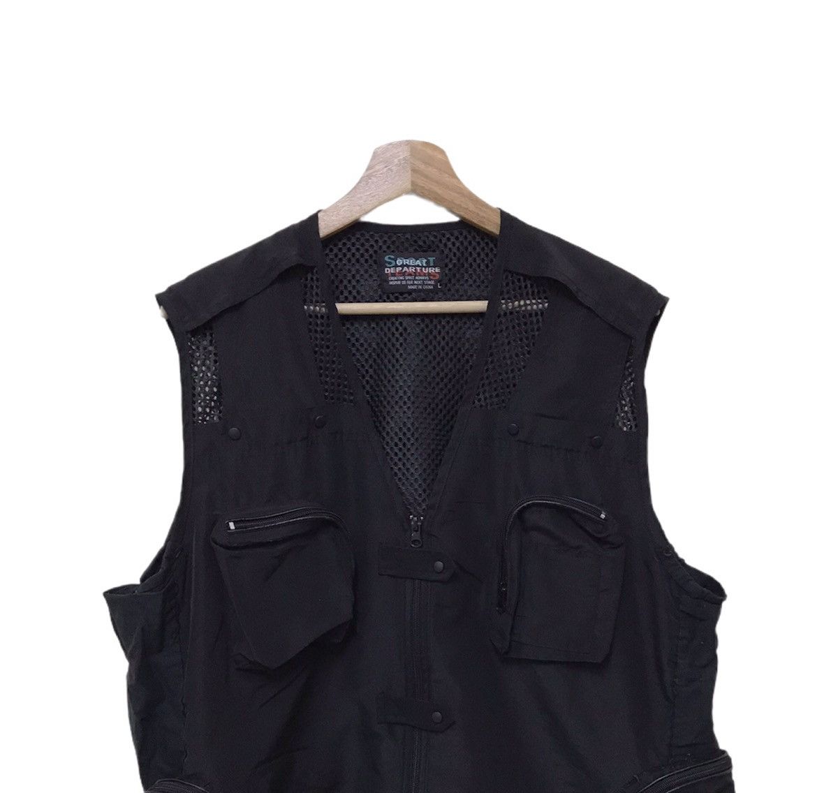 Japanese Brand × Vintage Vintage Sports Great Departures Utility Vest Size US L / EU 52-54 / 3 - 3 Thumbnail