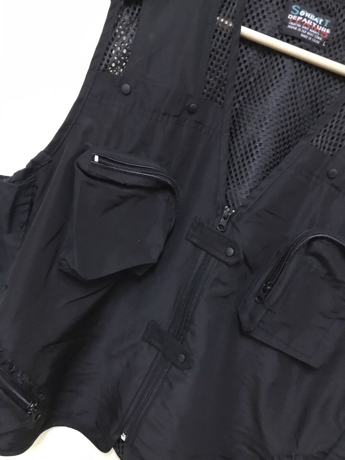 Japanese Brand × Vintage Vintage Sports Great Departures Utility Vest Size US L / EU 52-54 / 3 - 10 Thumbnail