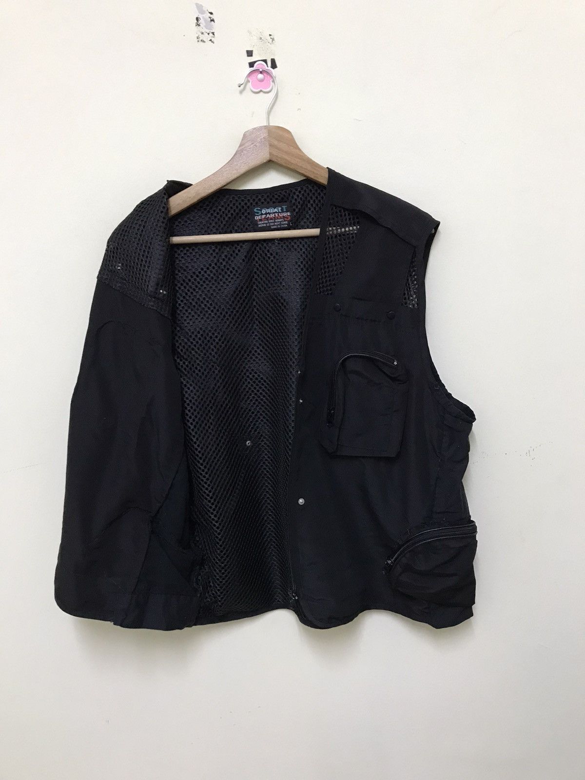 Japanese Brand × Vintage Vintage Sports Great Departures Utility Vest Size US L / EU 52-54 / 3 - 12 Thumbnail