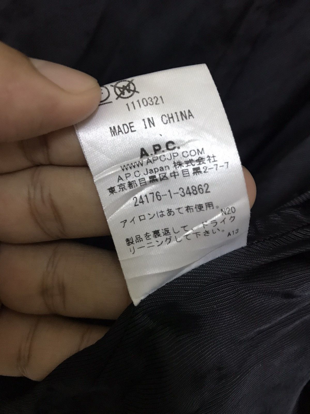 A.P.C. A.P.C Zipper Button Jacket Size US S / EU 44-46 / 1 - 19 Thumbnail