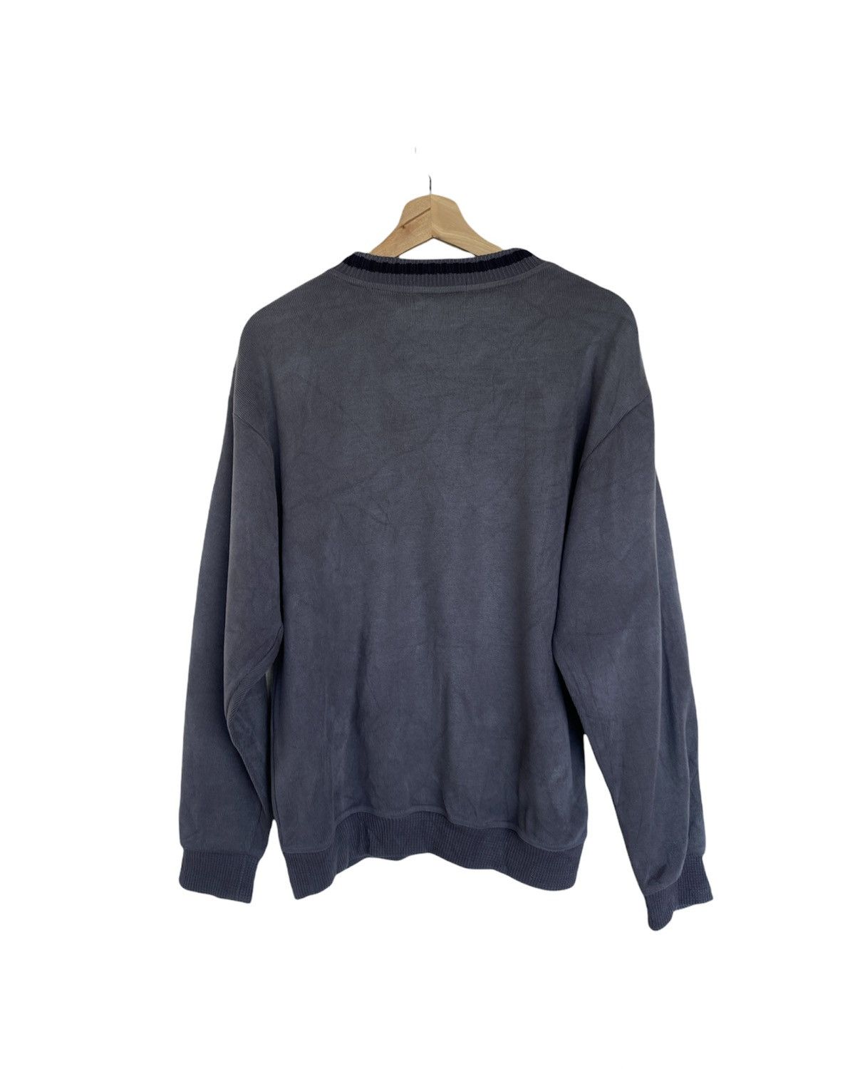 Valentino × Vintage Vintage Claudio Valentino Sweatshirt Spellout Size US M / EU 48-50 / 2 - 2 Thumbnail