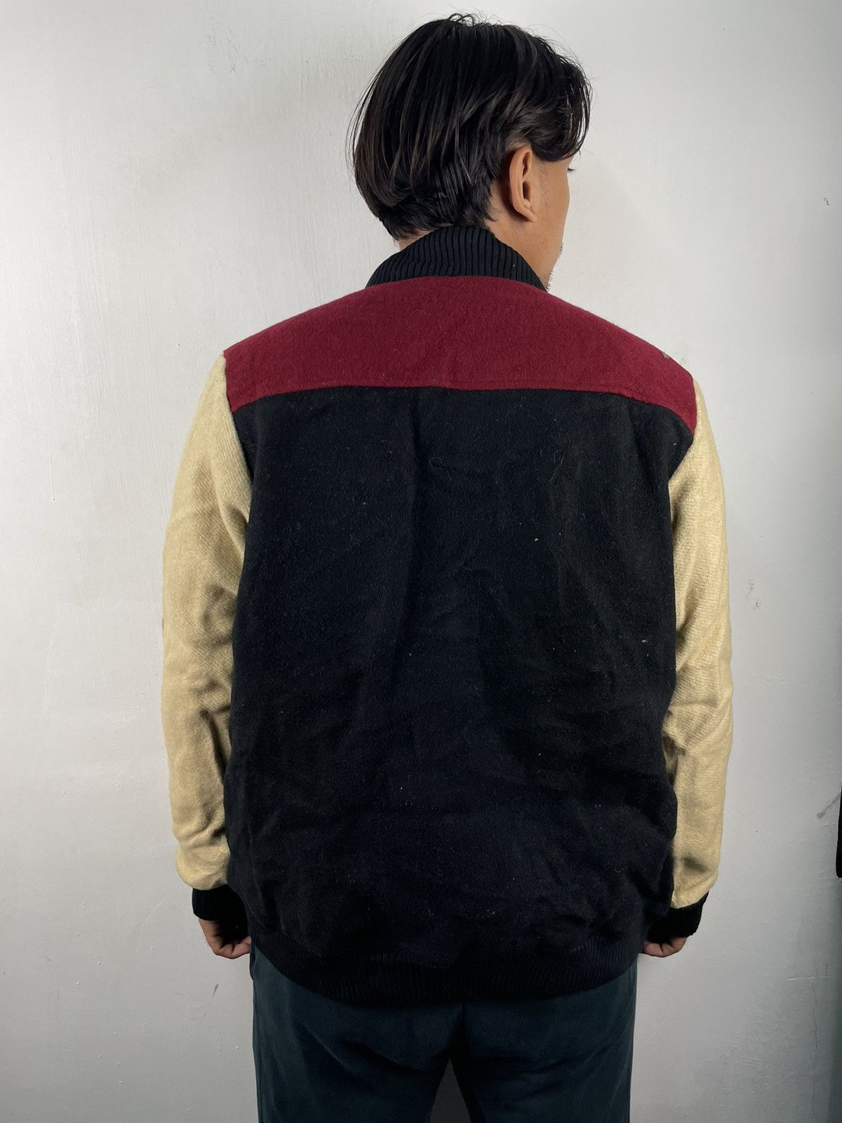 Japanese Brand Vintage Who’s A Yellow Ruby Varsity Jacket Letterman Size US L / EU 52-54 / 3 - 2 Thumbnail