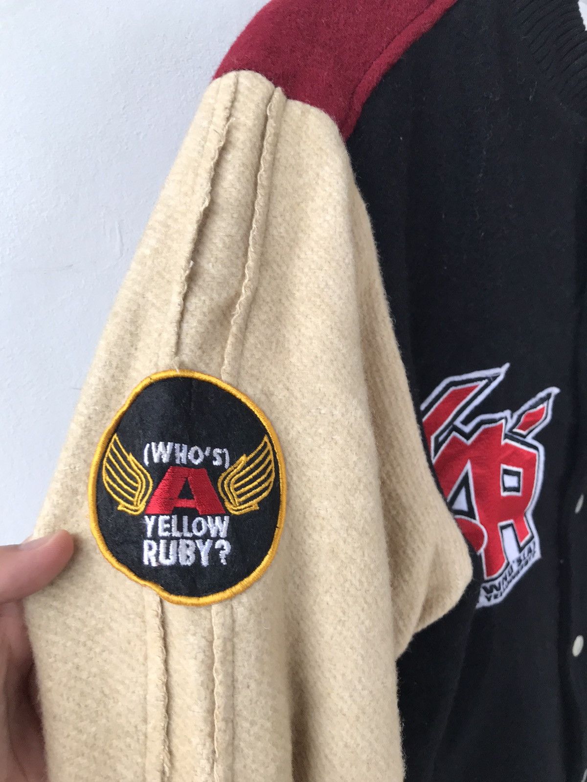 Japanese Brand Vintage Who’s A Yellow Ruby Varsity Jacket Letterman Size US L / EU 52-54 / 3 - 7 Thumbnail