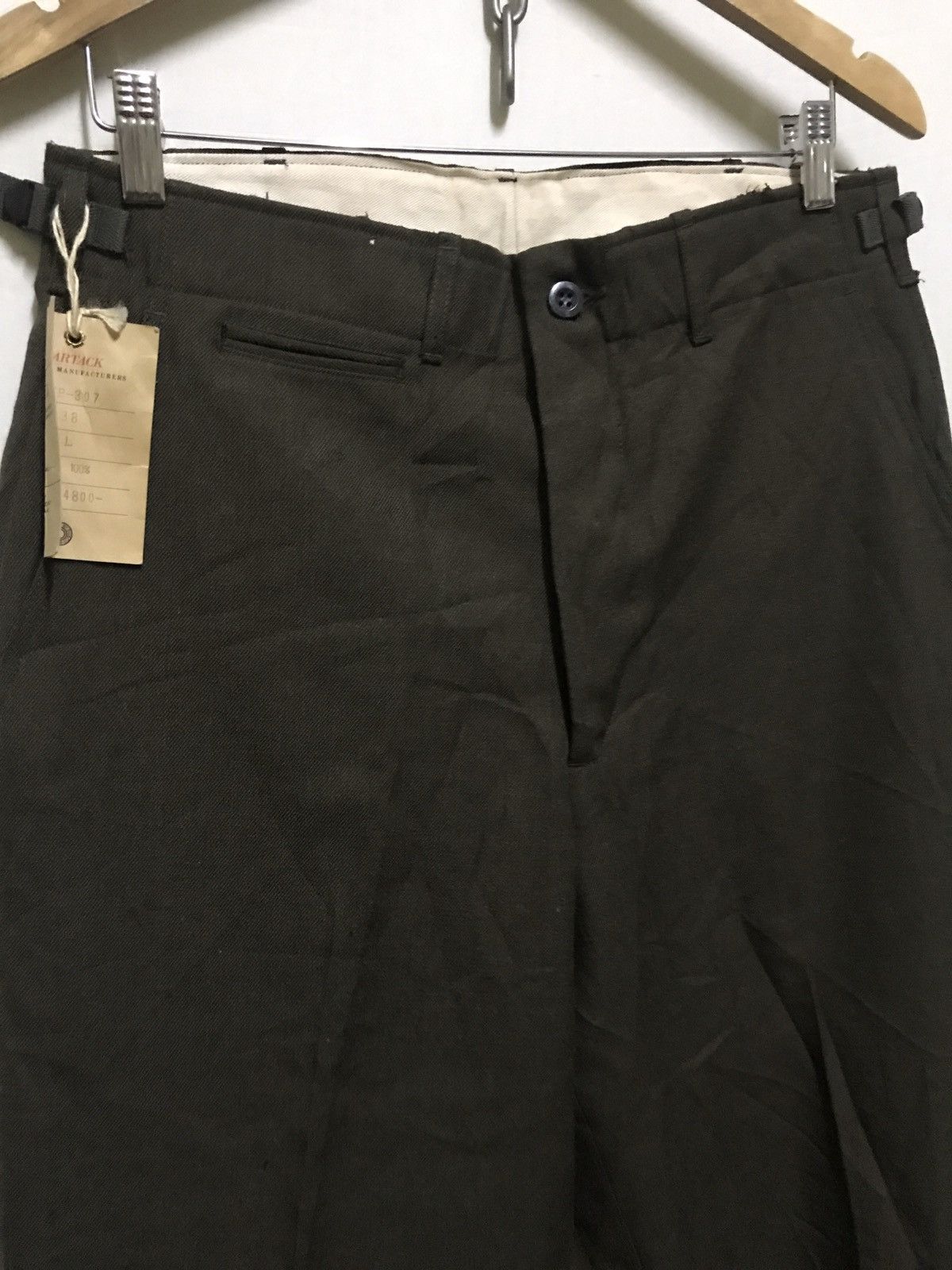 Japanese Brand Bartack Japan Fatigue Uniform Surplus Pants Size US 31 - 2 Thumbnail