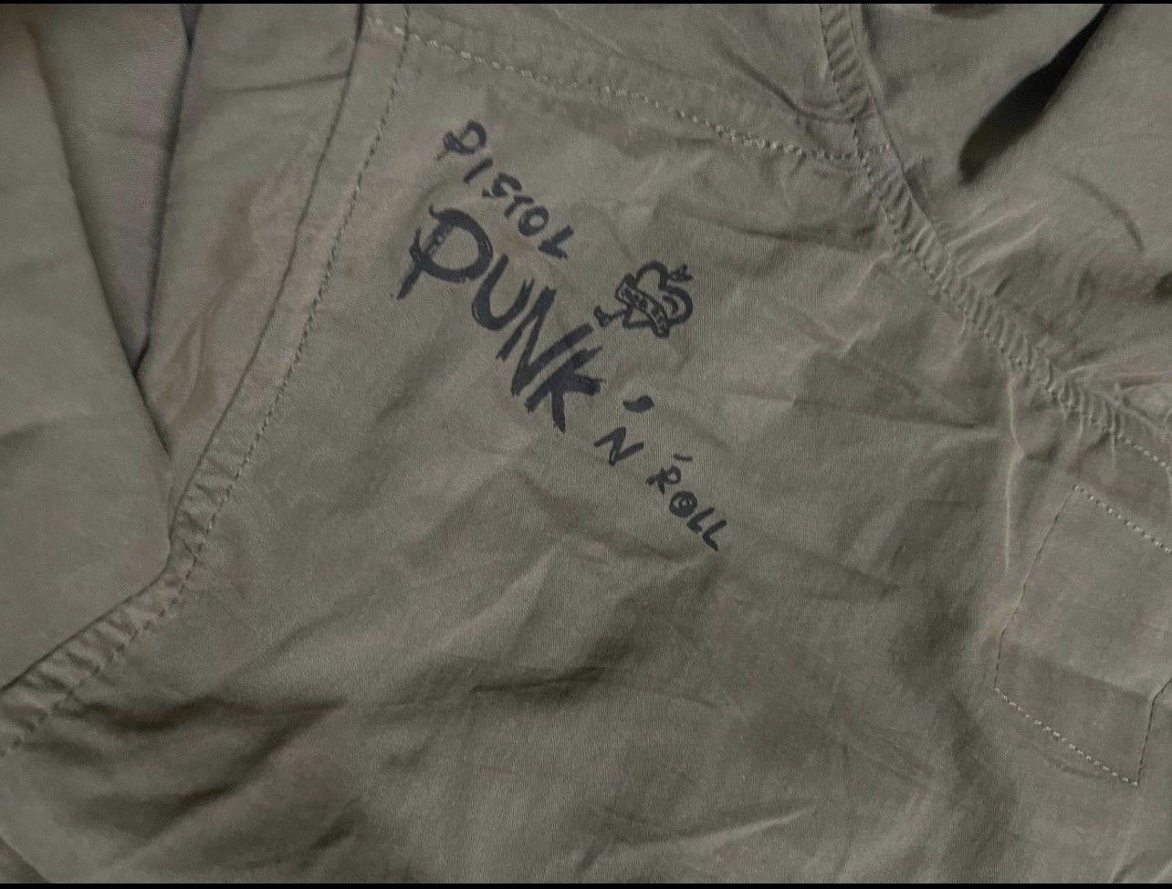 Japanese Brand Moussy Pistol Punk & Roll Printed Parka Size US M / EU 48-50 / 2 - 3 Thumbnail
