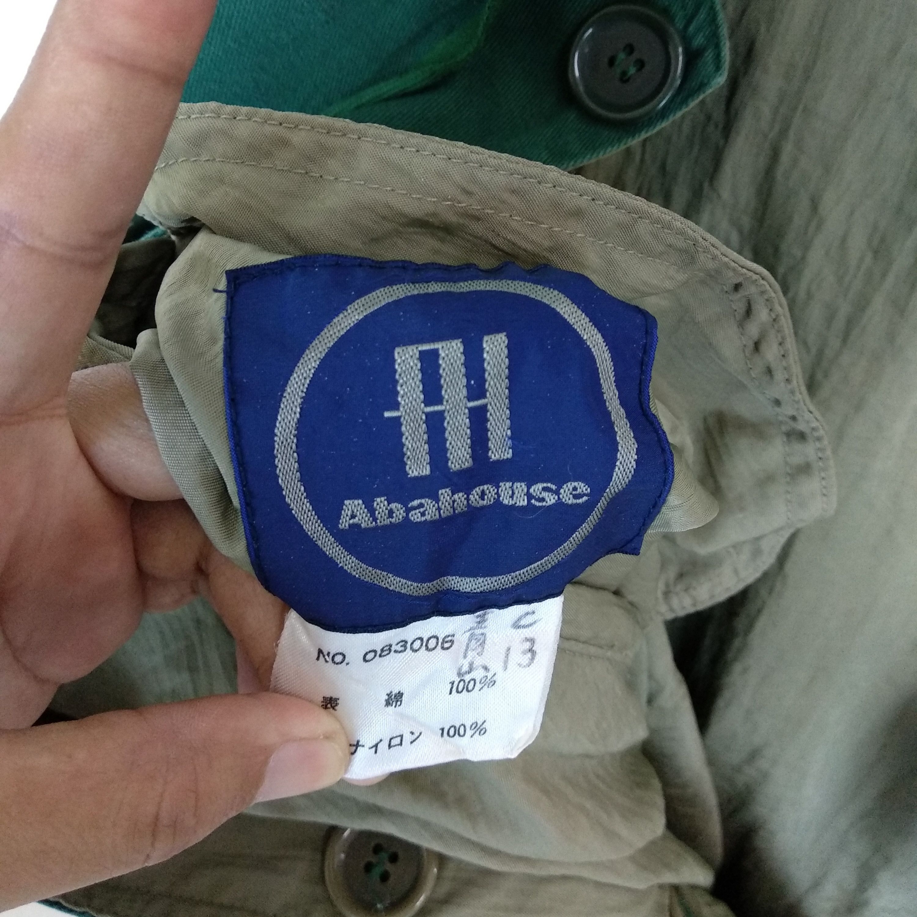 Japanese Brand ABAHOUSE Big Logo Military Tactical Army Parka Jacket Size US L / EU 52-54 / 3 - 10 Thumbnail