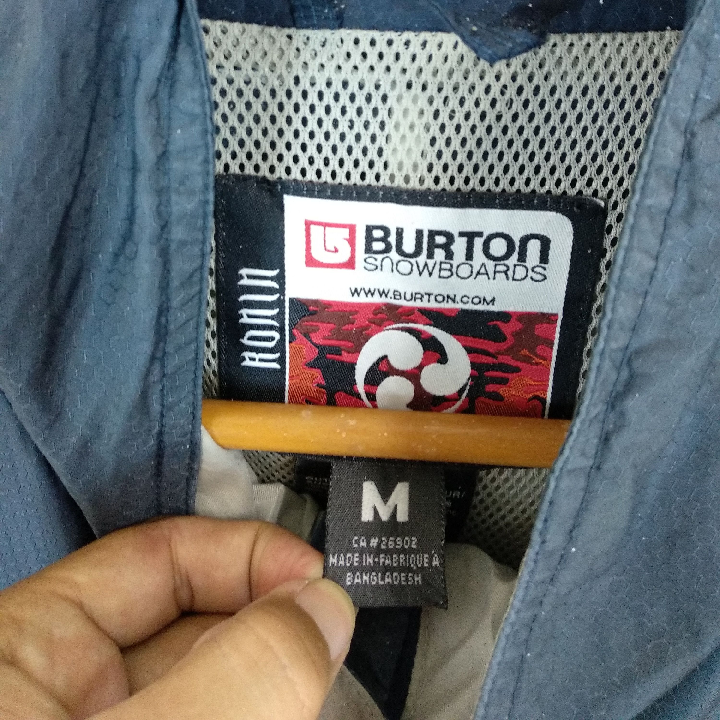 Burton BURTON Snowboard Mountain Hiking Trekking Ski Jacket Size US M / EU 48-50 / 2 - 11 Thumbnail