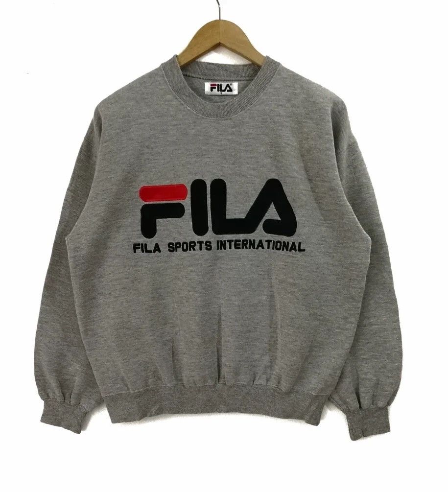 Fila × Vintage Fila vintage sweatshirt embroidered logo streetwear Size US S / EU 44-46 / 1 - 1 Thumbnail