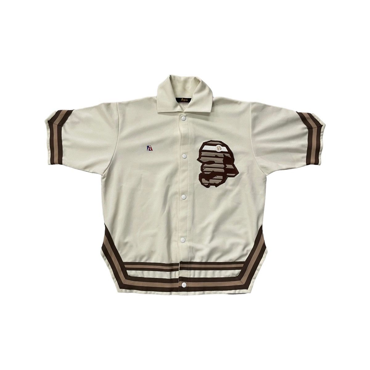 Bape Aape Baseball Jersey, Grailed