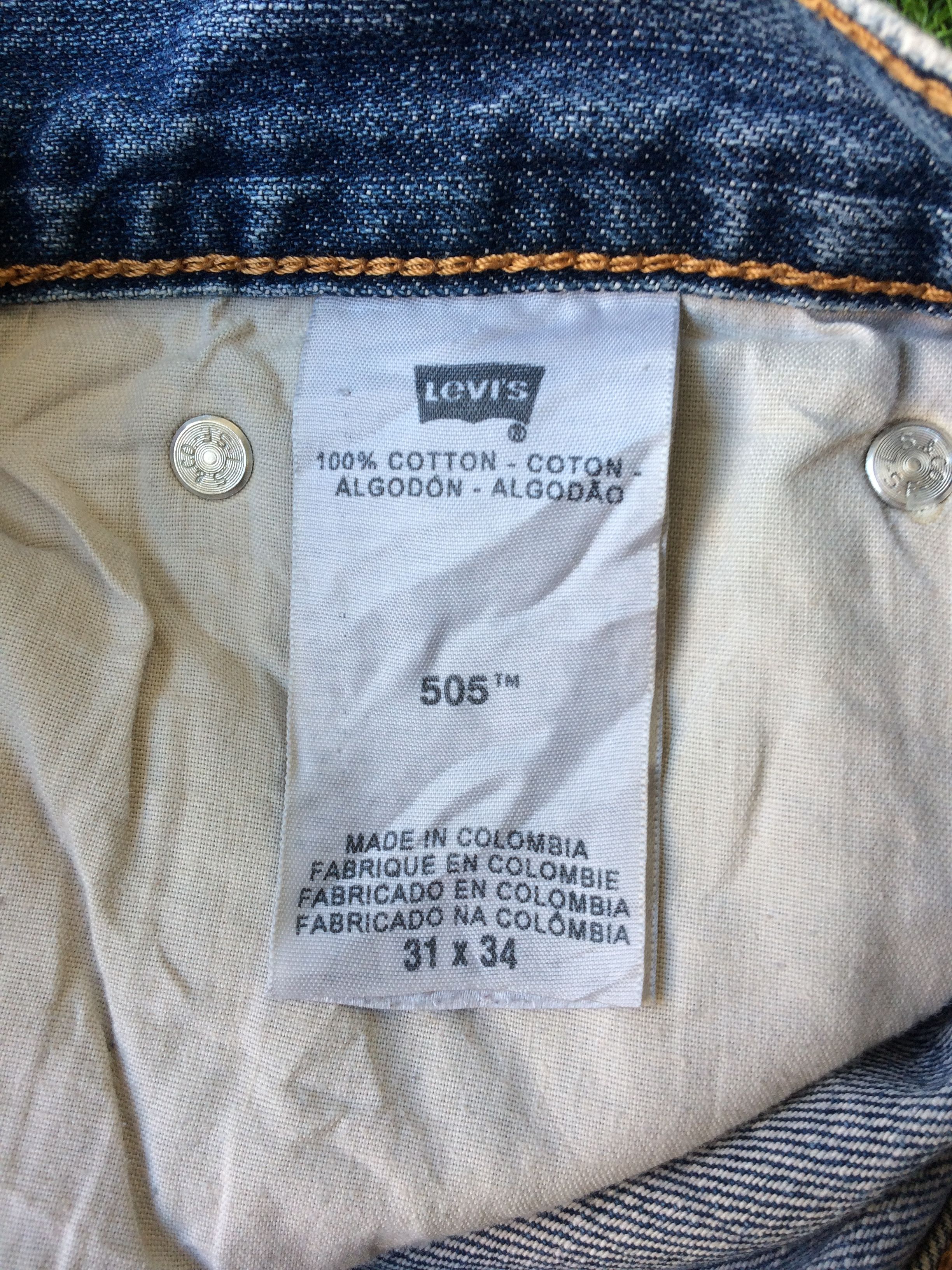Levi's × Vintage Levi's 505 Ripped Jeans #B-221 Size US 32 / EU 48 - 12 Thumbnail