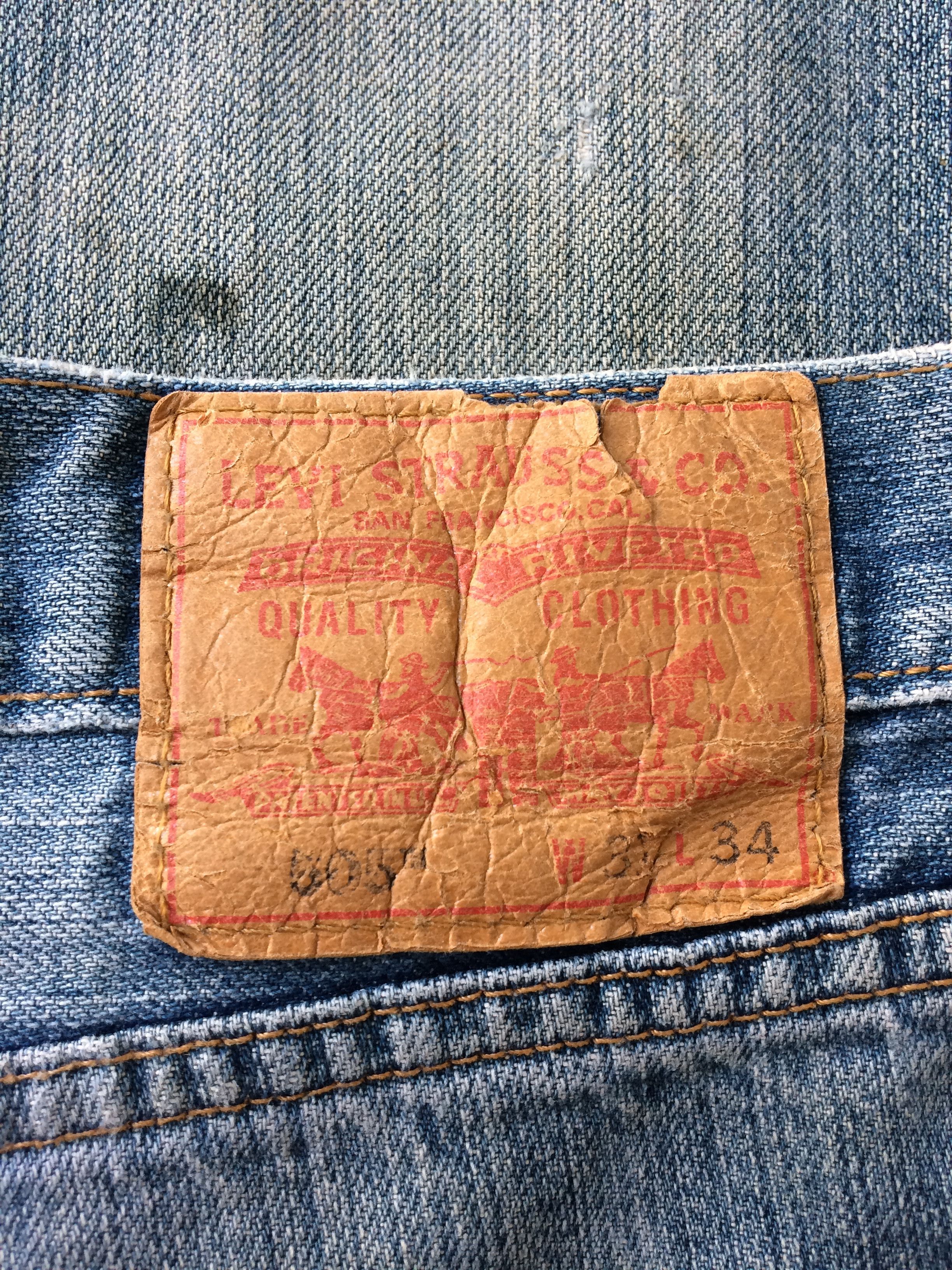 Levi's × Vintage Levi's 505 Ripped Jeans #B-221 Size US 32 / EU 48 - 9 Thumbnail