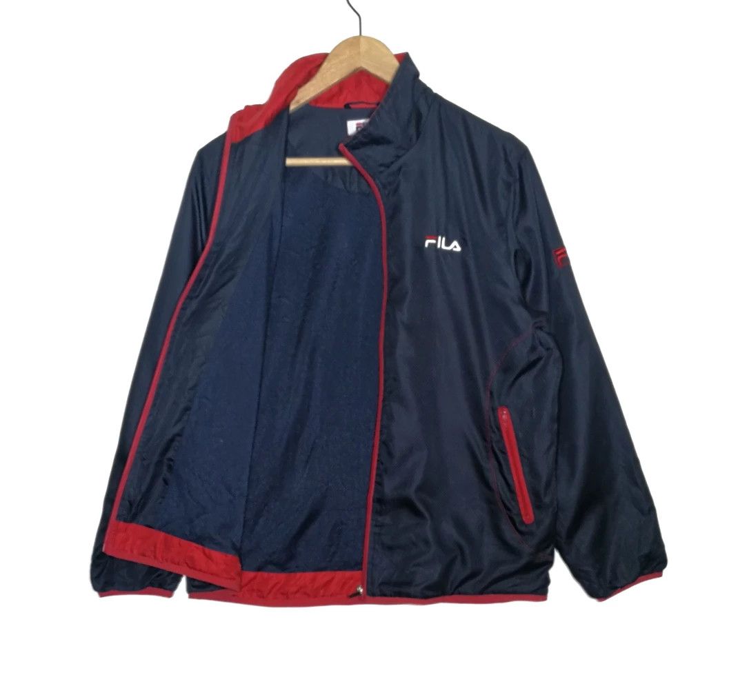 Fila × Vintage fila windbreaker jacket Activewear Streetswear Size US L / EU 52-54 / 3 - 3 Thumbnail