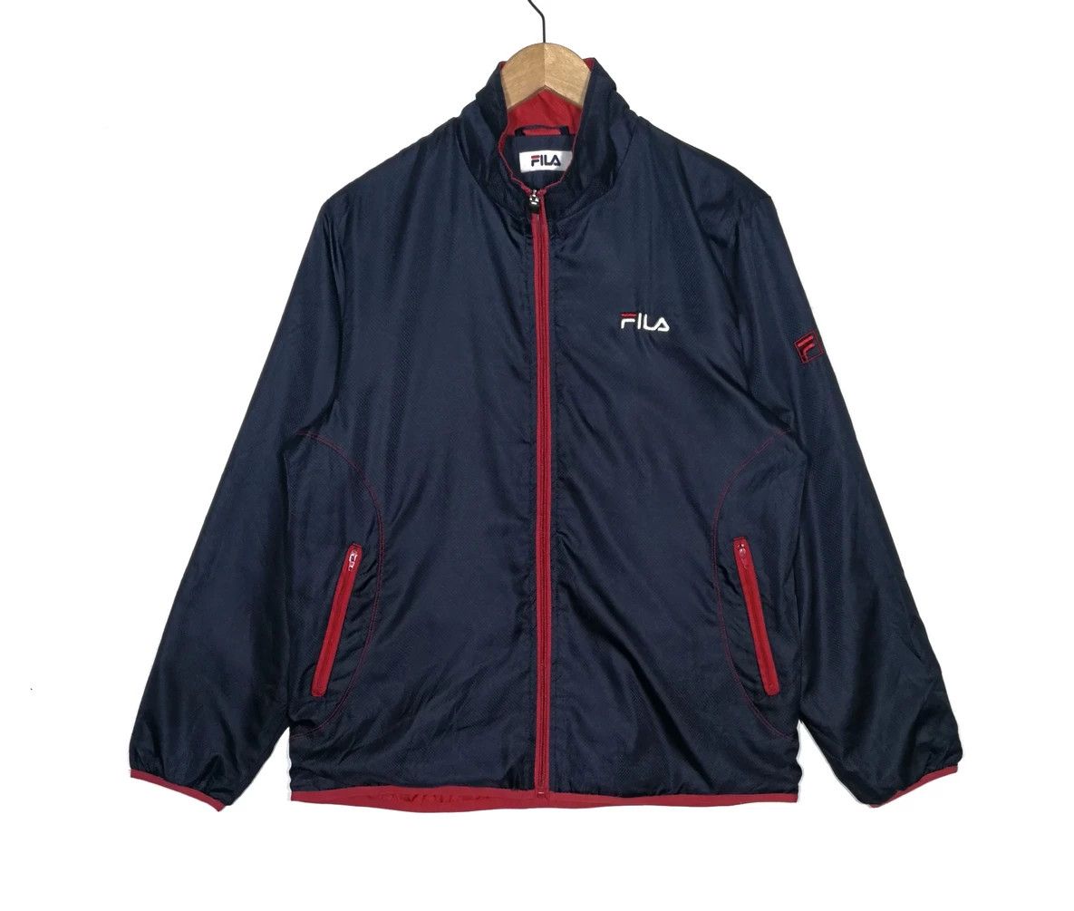 Fila × Vintage fila windbreaker jacket Activewear Streetswear Size US L / EU 52-54 / 3 - 1 Thumbnail