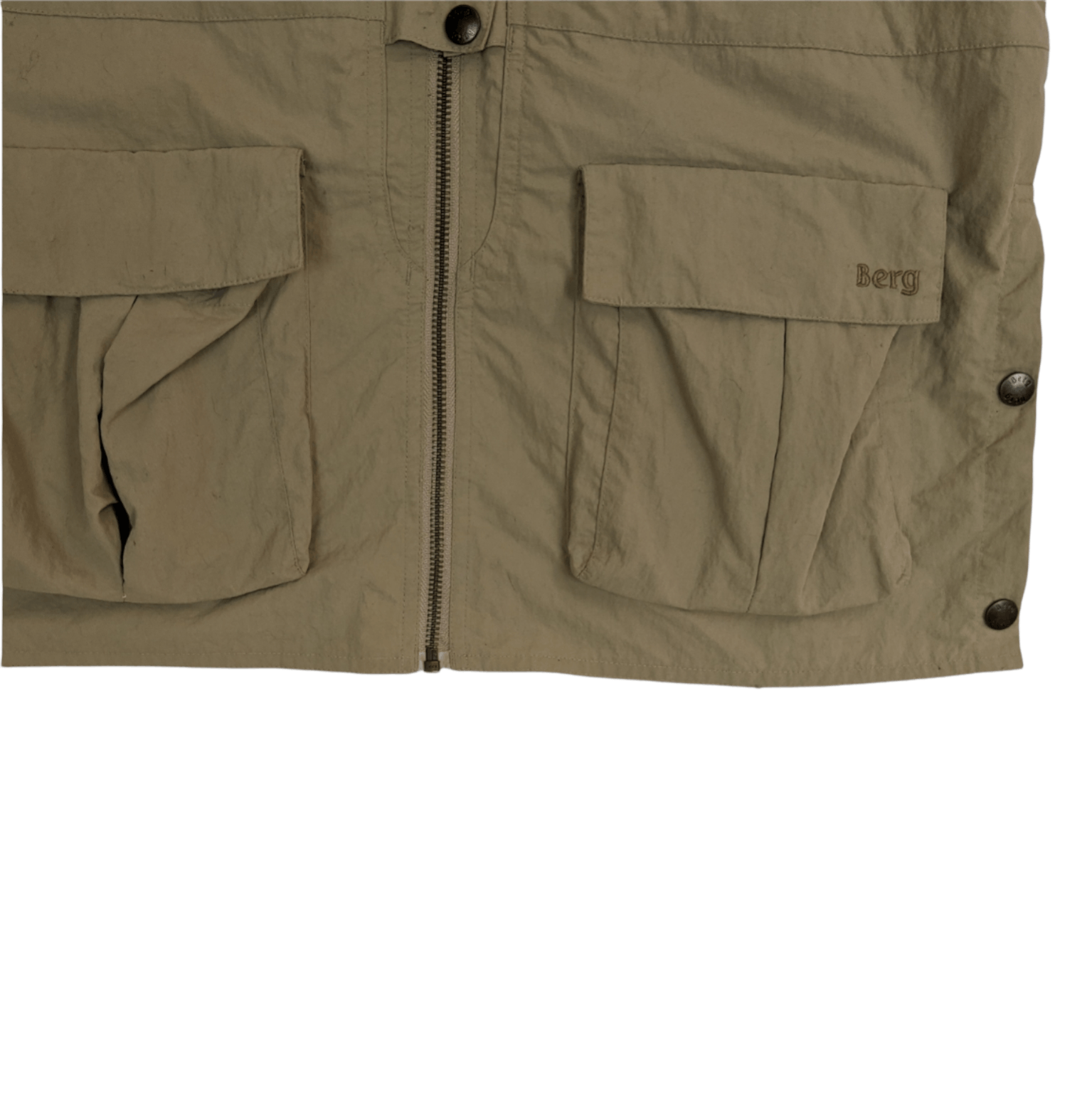 Berg & Berg × Mizuno 90's MIZUNO BERG Multipocket Vest Jacket Size US L / EU 52-54 / 3 - 5 Thumbnail