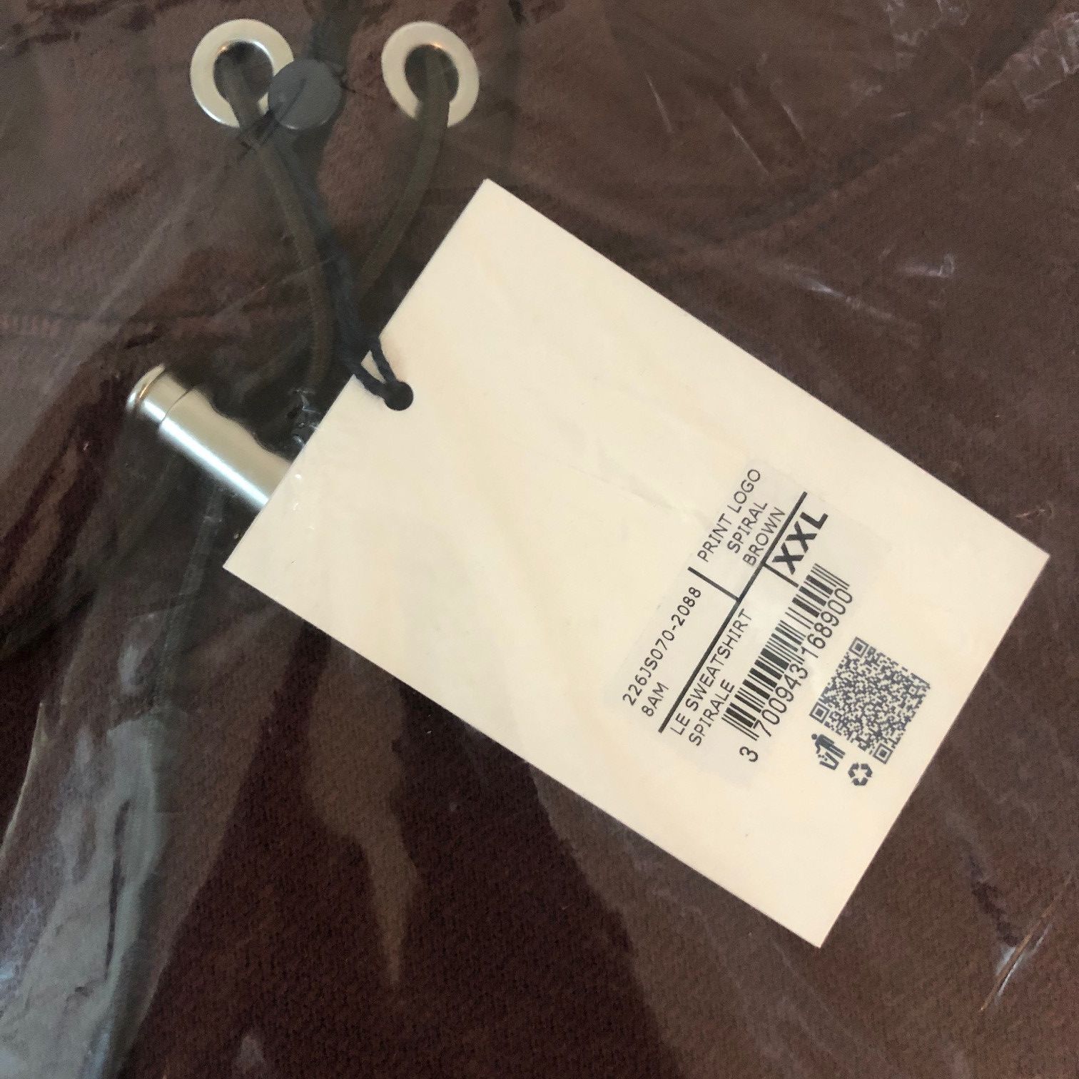Jacquemus JACQUEMUS Le Papier 'Le Sweatshirt Spirale' Hoodie Size US XXL / EU 58 / 5 - 10 Thumbnail