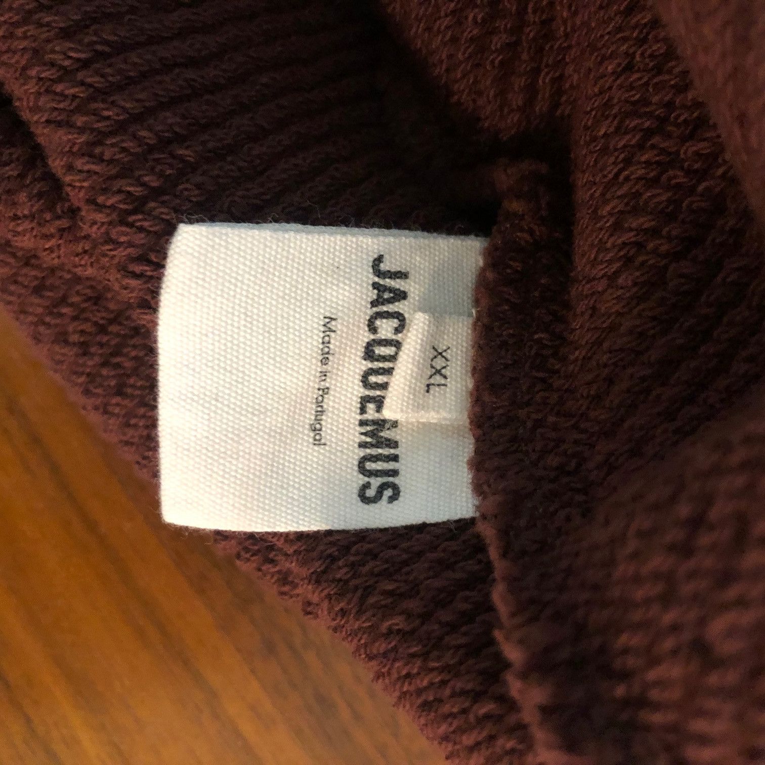 Jacquemus JACQUEMUS Le Papier 'Le Sweatshirt Spirale' Hoodie Size US XXL / EU 58 / 5 - 12 Thumbnail
