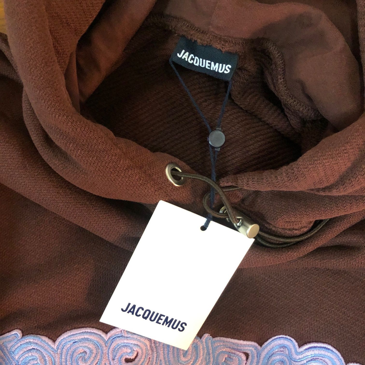 Jacquemus JACQUEMUS Le Papier 'Le Sweatshirt Spirale' Hoodie Size US XXL / EU 58 / 5 - 2 Thumbnail