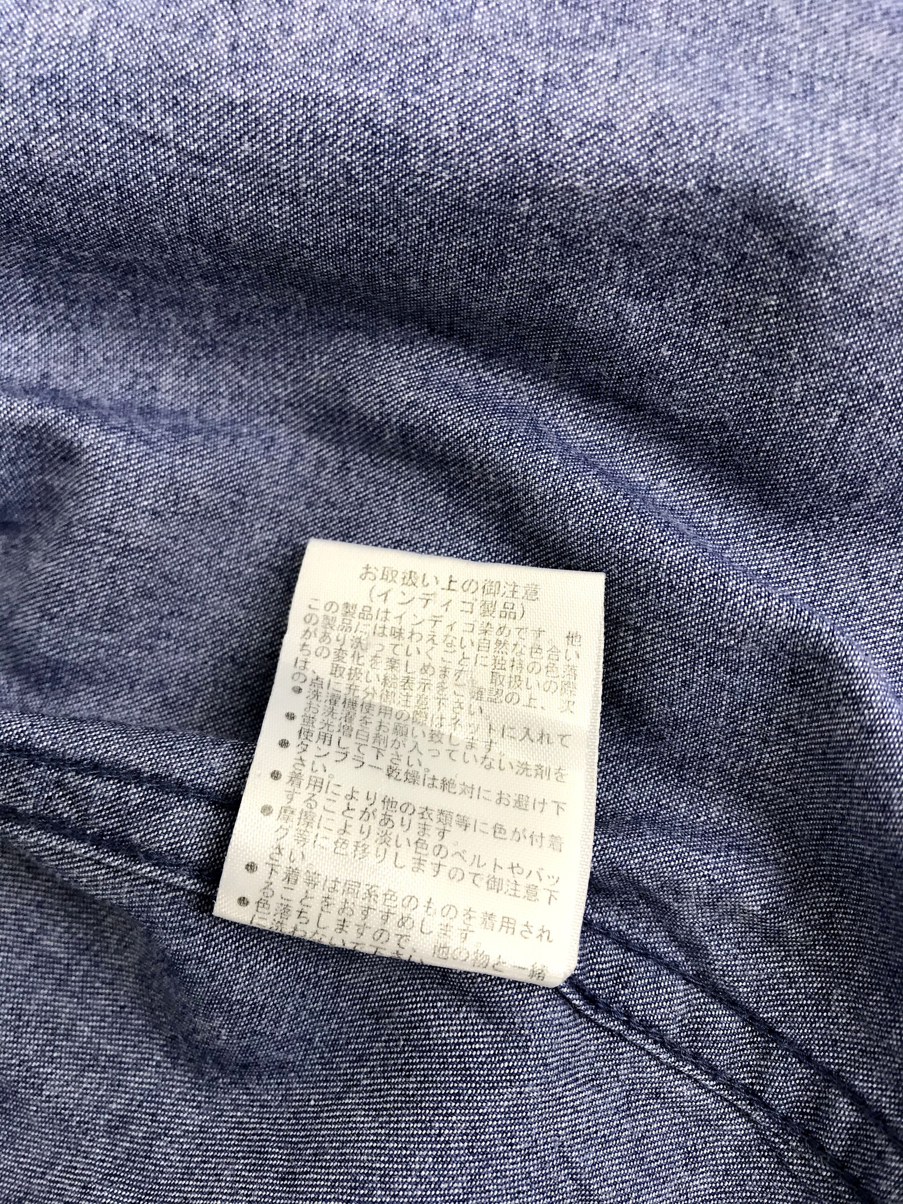 Flannel Vintage Style Full House Western Indigo Denim Jeans Flannel Size US L / EU 52-54 / 3 - 8 Thumbnail