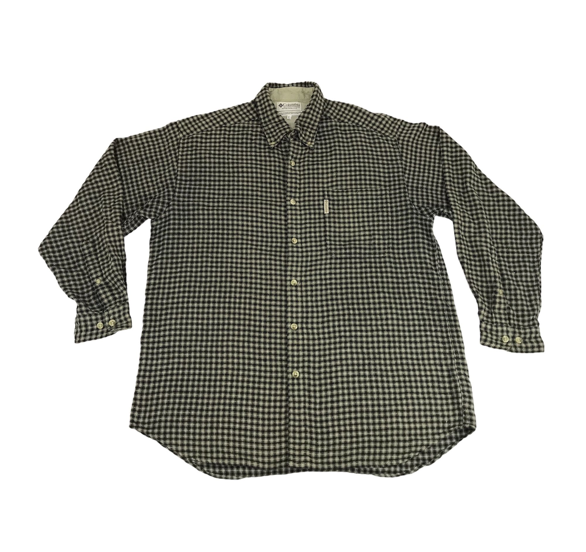 Columbia Vintage Columbia Sportswear Flannel Casual Shirt Checked Size US XL / EU 56 / 4 - 1 Thumbnail