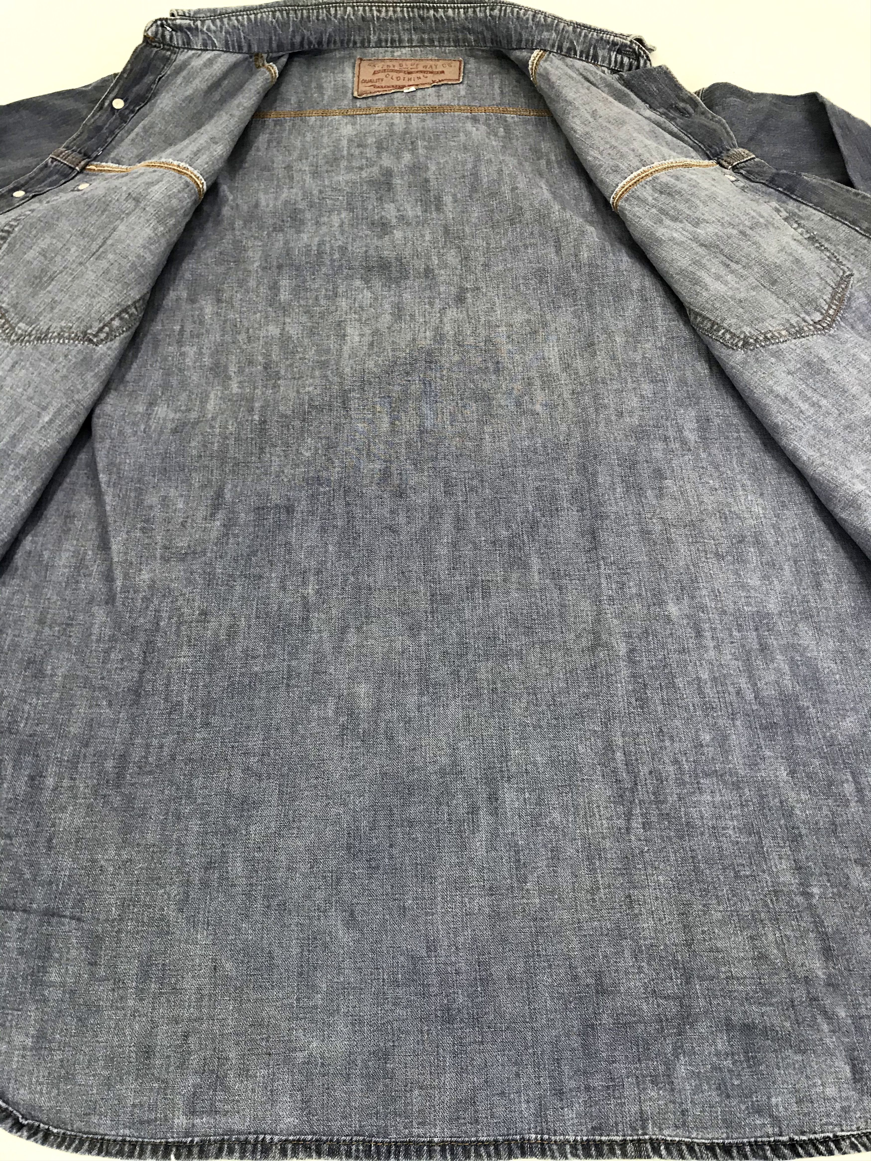 Japanese Brand Vintage Blue Way Jeanswear Japanese Brand Western Denim Size US XL / EU 56 / 4 - 8 Thumbnail