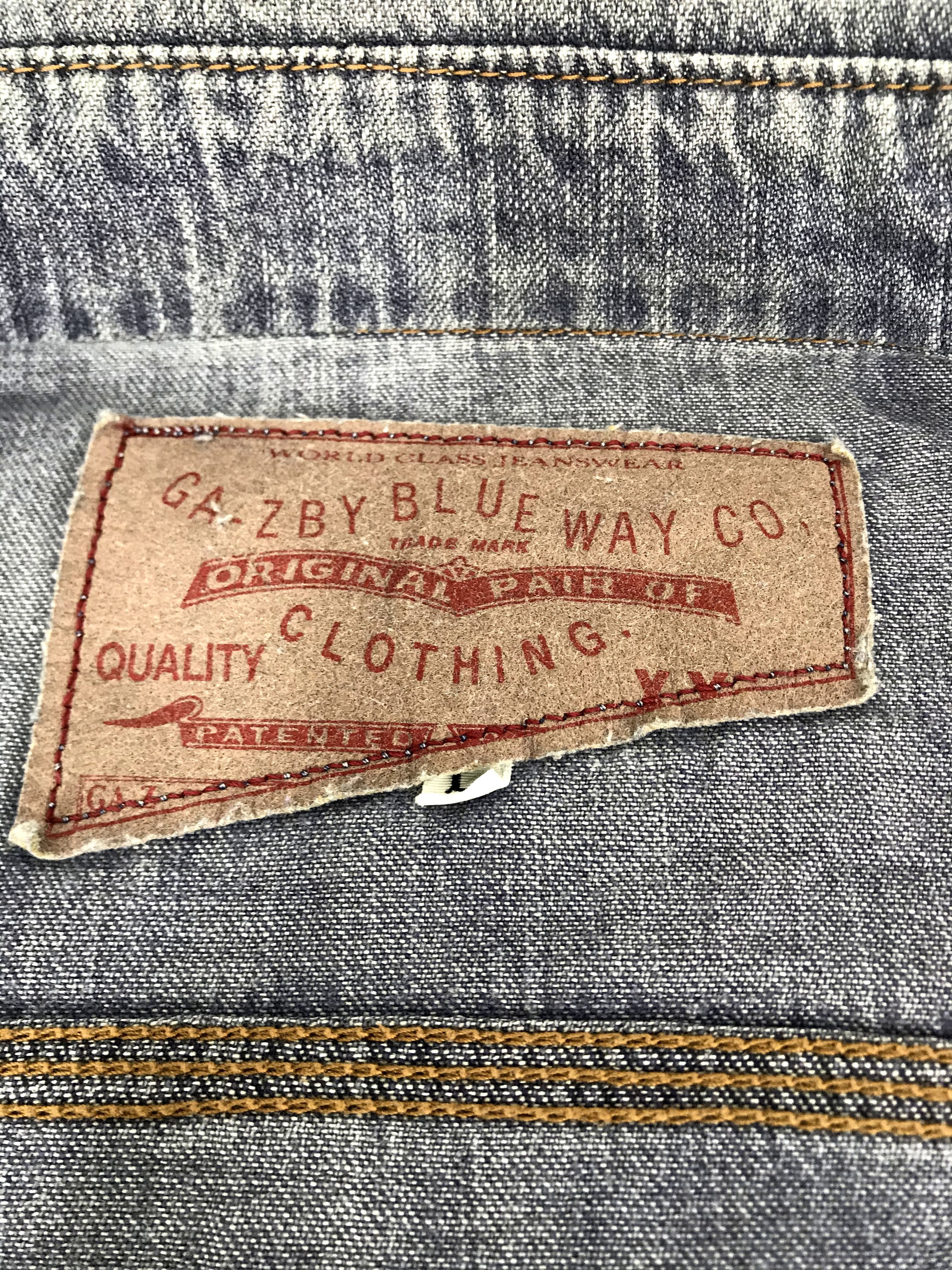 Japanese Brand Vintage Blue Way Jeanswear Japanese Brand Western Denim Size US XL / EU 56 / 4 - 3 Thumbnail