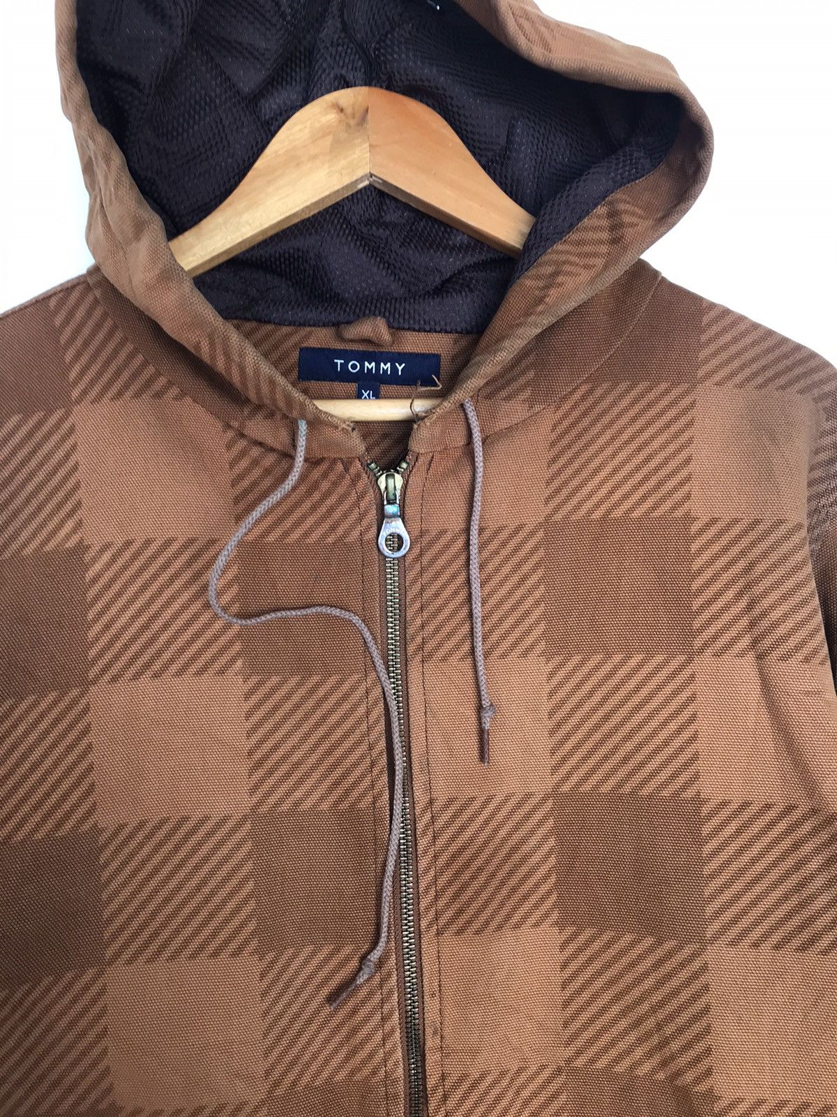Tommy Hilfiger Tommy Hilfiger Chore Hoodie Duck Jacket Workwear Size US XL / EU 56 / 4 - 3 Thumbnail