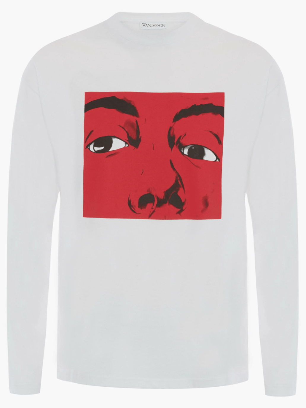 JW Anderson J.W.ANDERSON Eyes Printed Long Sleeve Shirt Size US L / EU 52-54 / 3 - 6 Thumbnail