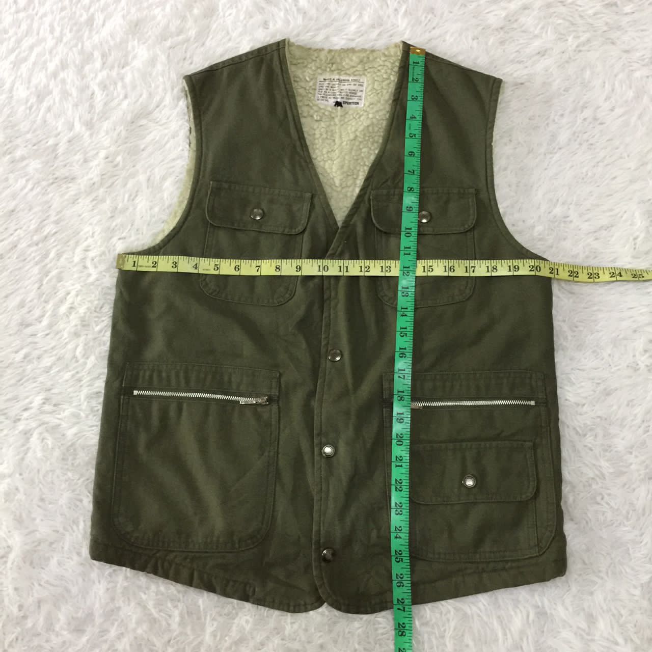 Japanese Brand Vest Made by Spurtion Inner Fleece Size US L / EU 52-54 / 3 - 4 Thumbnail