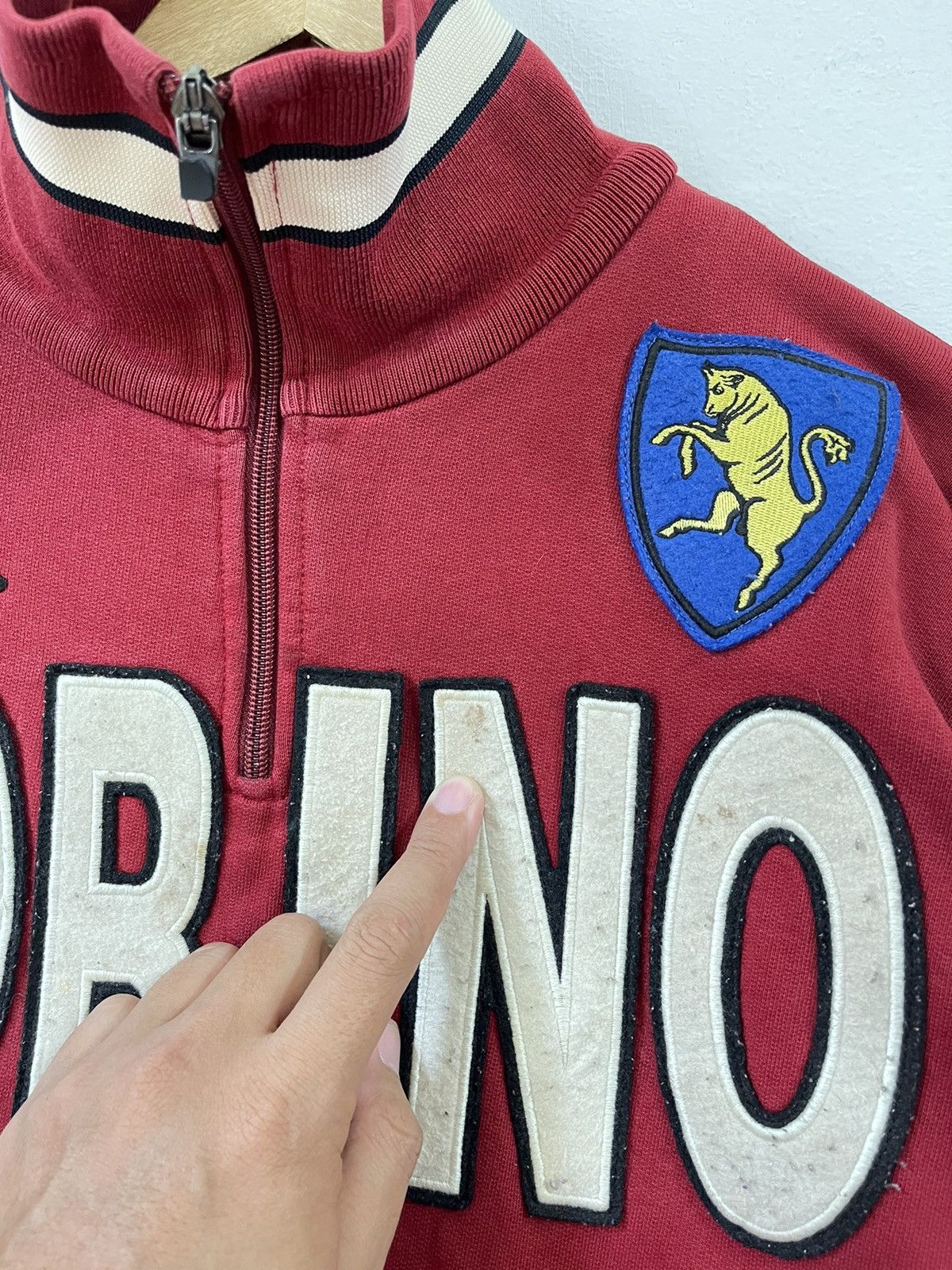 Kappa × Vintage Vintage Kappa Embroided Sweatshirt zipper Size US L / EU 52-54 / 3 - 5 Thumbnail