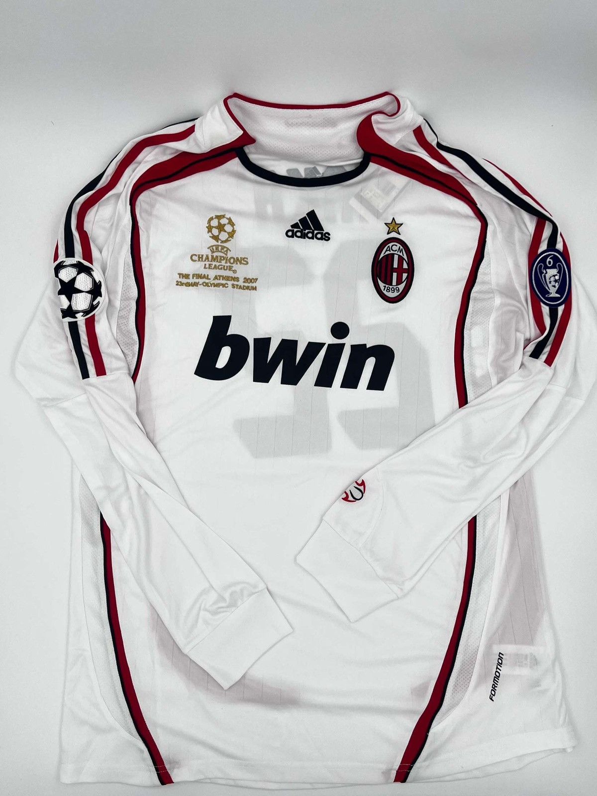 2006-07 AC Milan Athens Long Sleeve Champions League final jersey