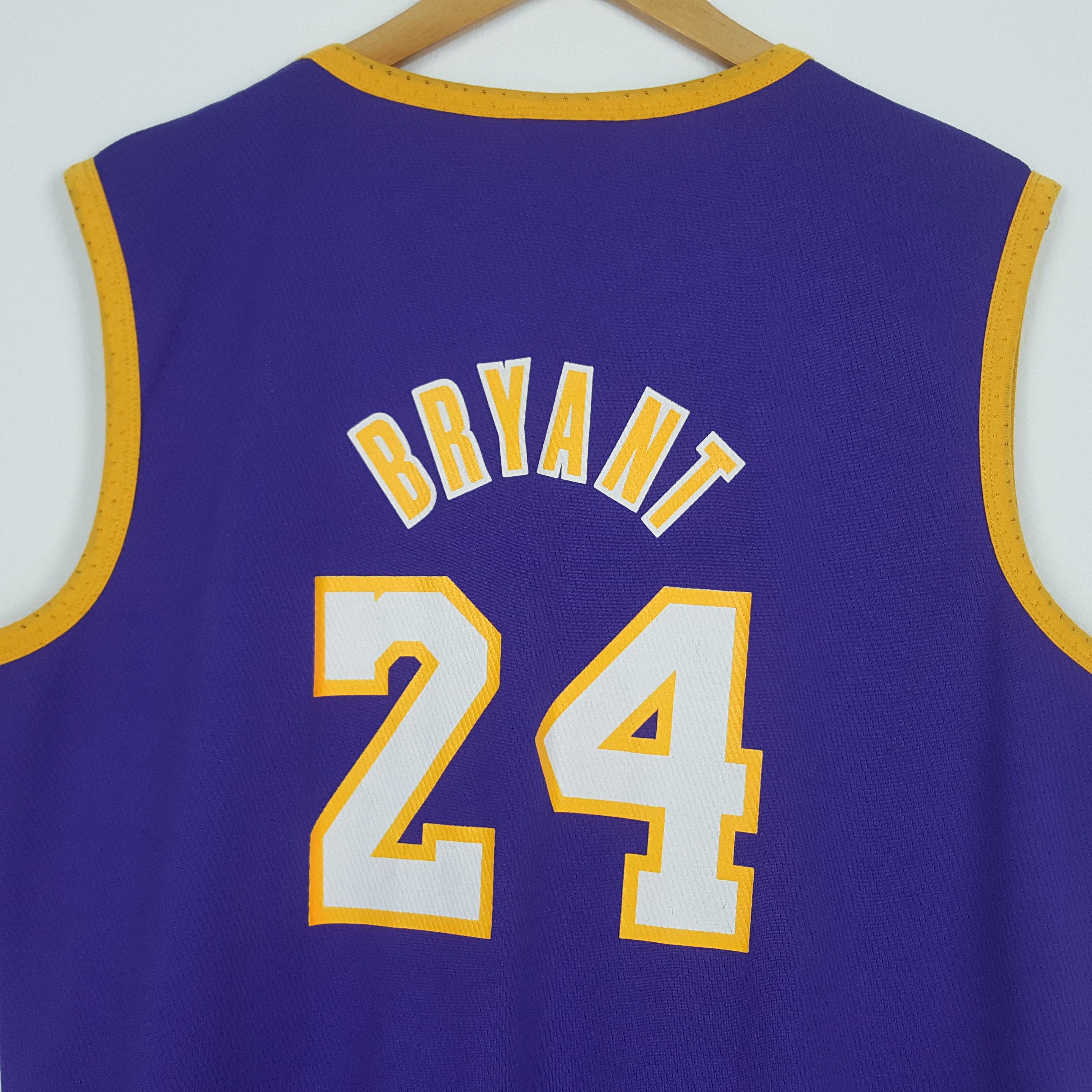 Adidas × NBA × Vintage Vintage Kobe Bryant Lakers NBA X Adidas Jersey Size US L / EU 52-54 / 3 - 3 Thumbnail