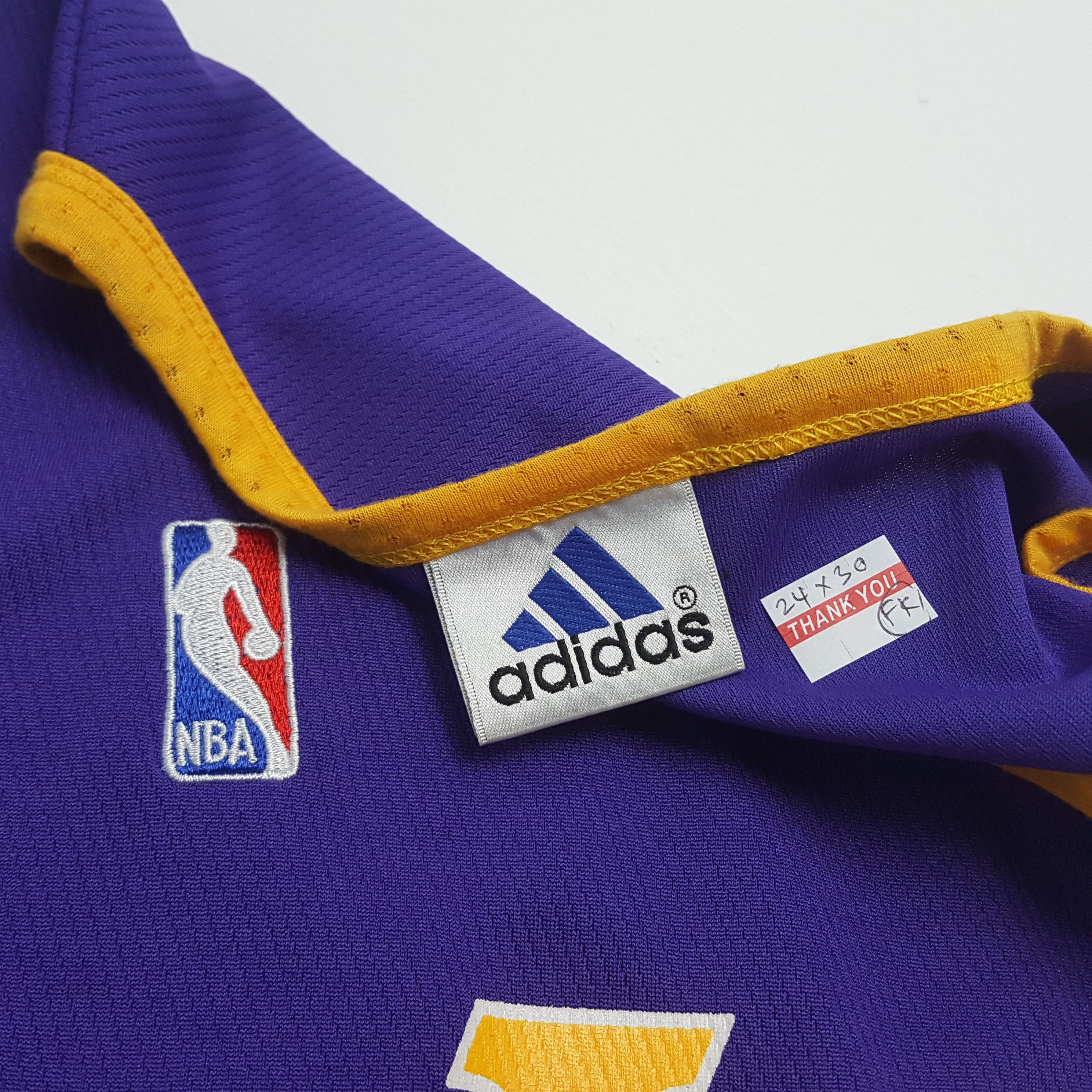 Adidas × NBA × Vintage Vintage Kobe Bryant Lakers NBA X Adidas Jersey Size US L / EU 52-54 / 3 - 5 Thumbnail