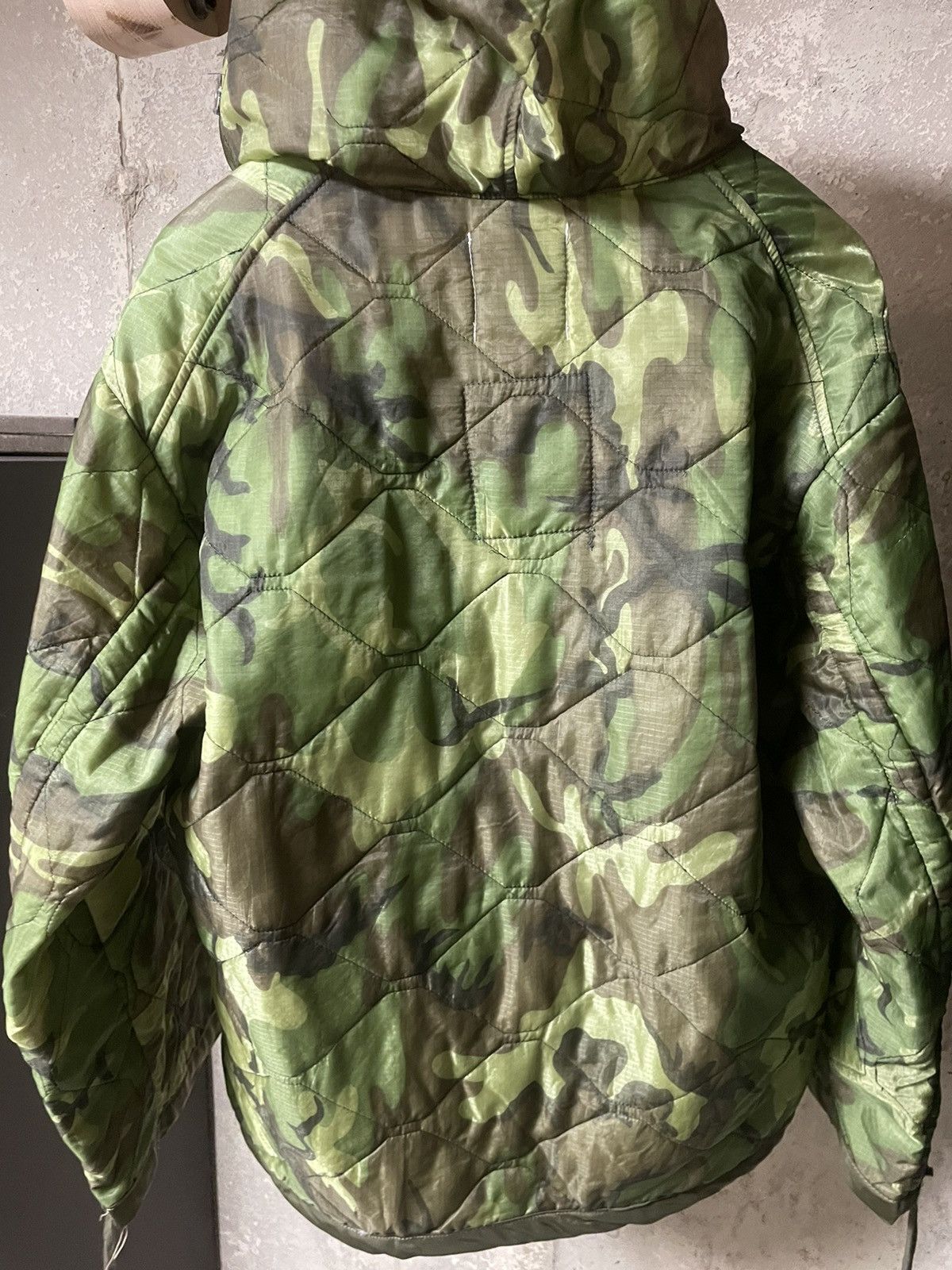 Number (N)ine × Takahiromiyashita The Soloist. Soloist One-Off Upcycled Camouflage Poncho Size US M / EU 48-50 / 2 - 3 Thumbnail