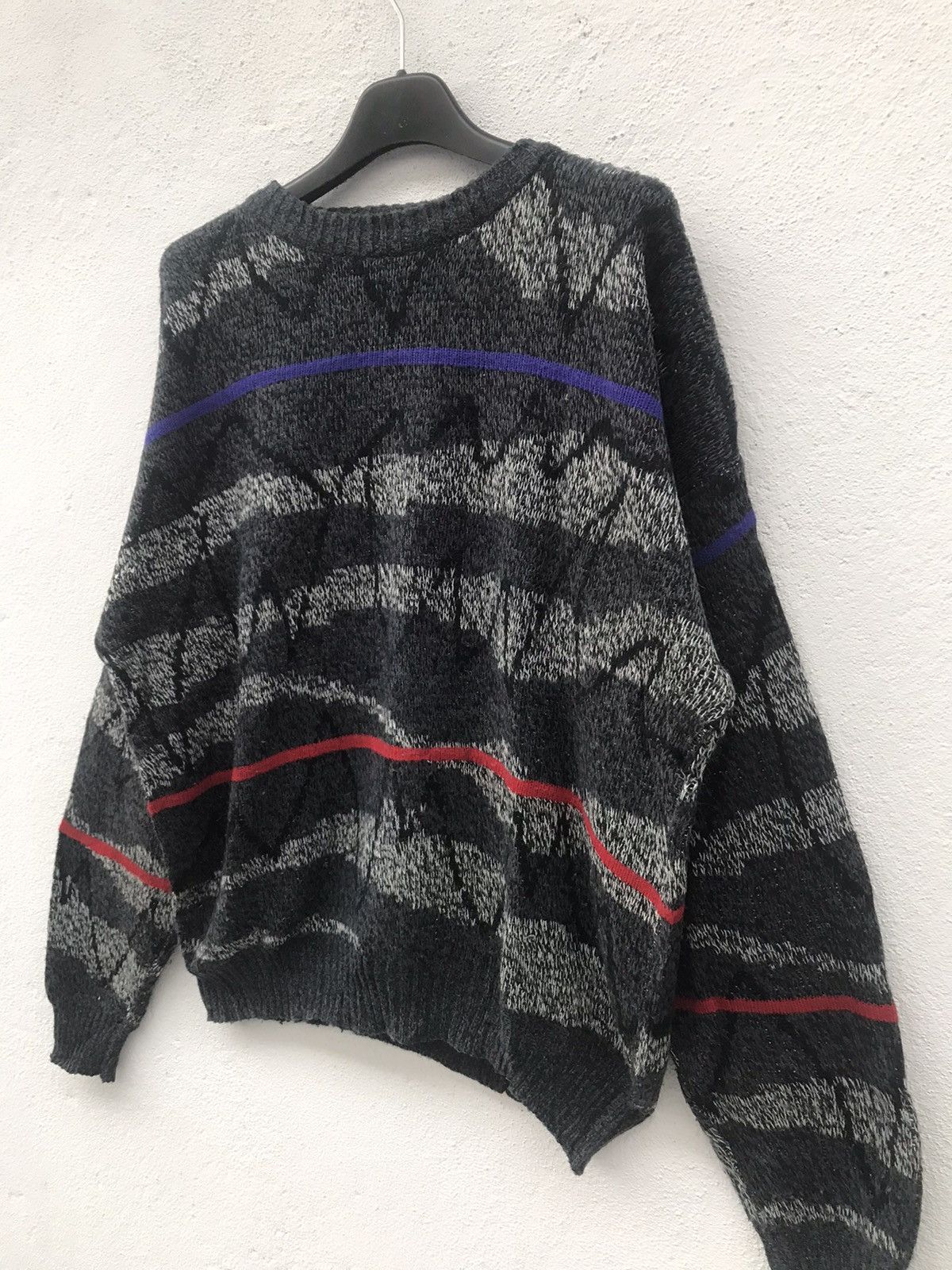 Designer × Native × Vintage Vintage Micheal Herald Art Design Native Knitwear sweater Size US M / EU 48-50 / 2 - 3 Thumbnail