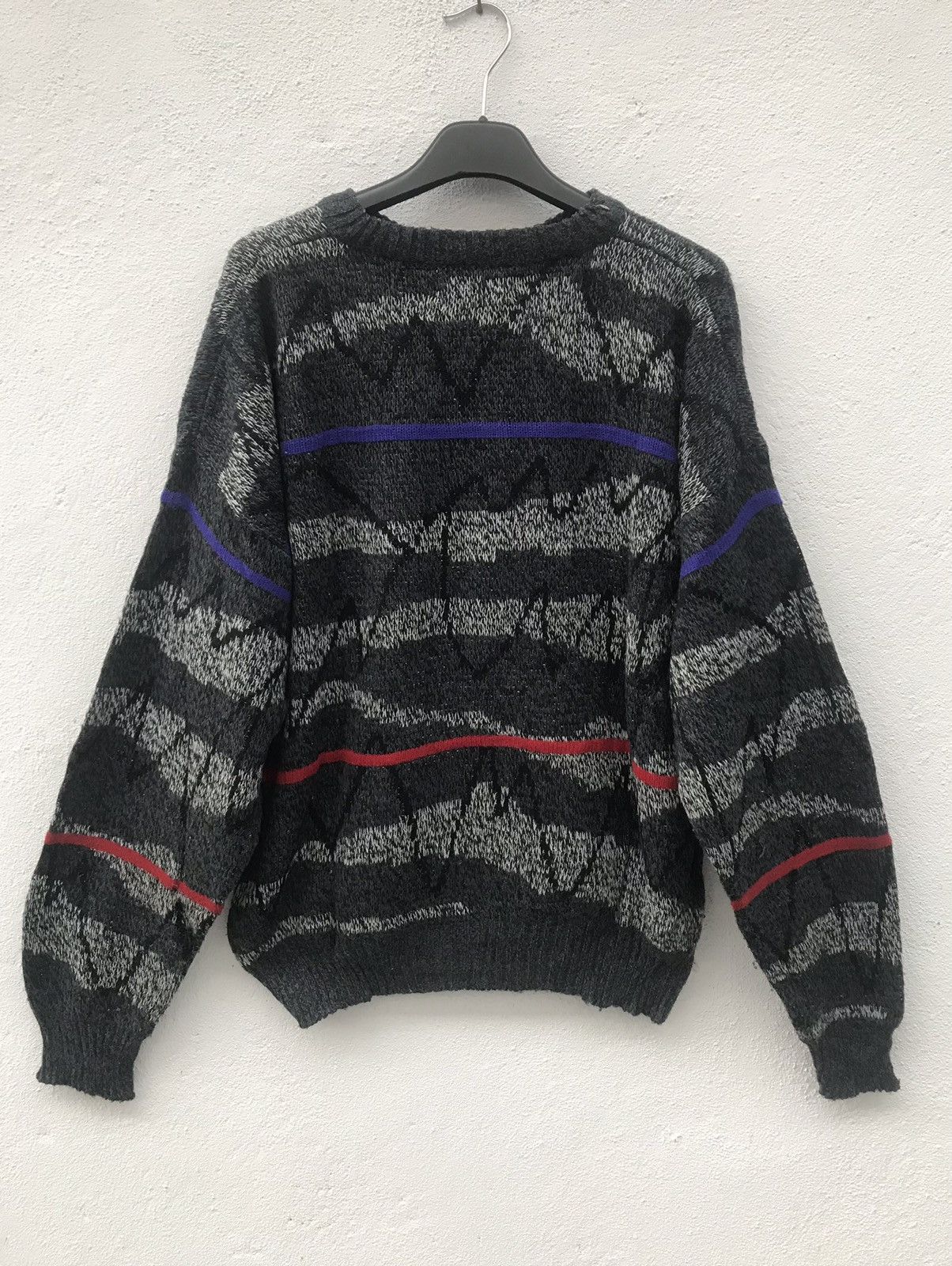 Designer × Native × Vintage Vintage Micheal Herald Art Design Native Knitwear sweater Size US M / EU 48-50 / 2 - 4 Thumbnail