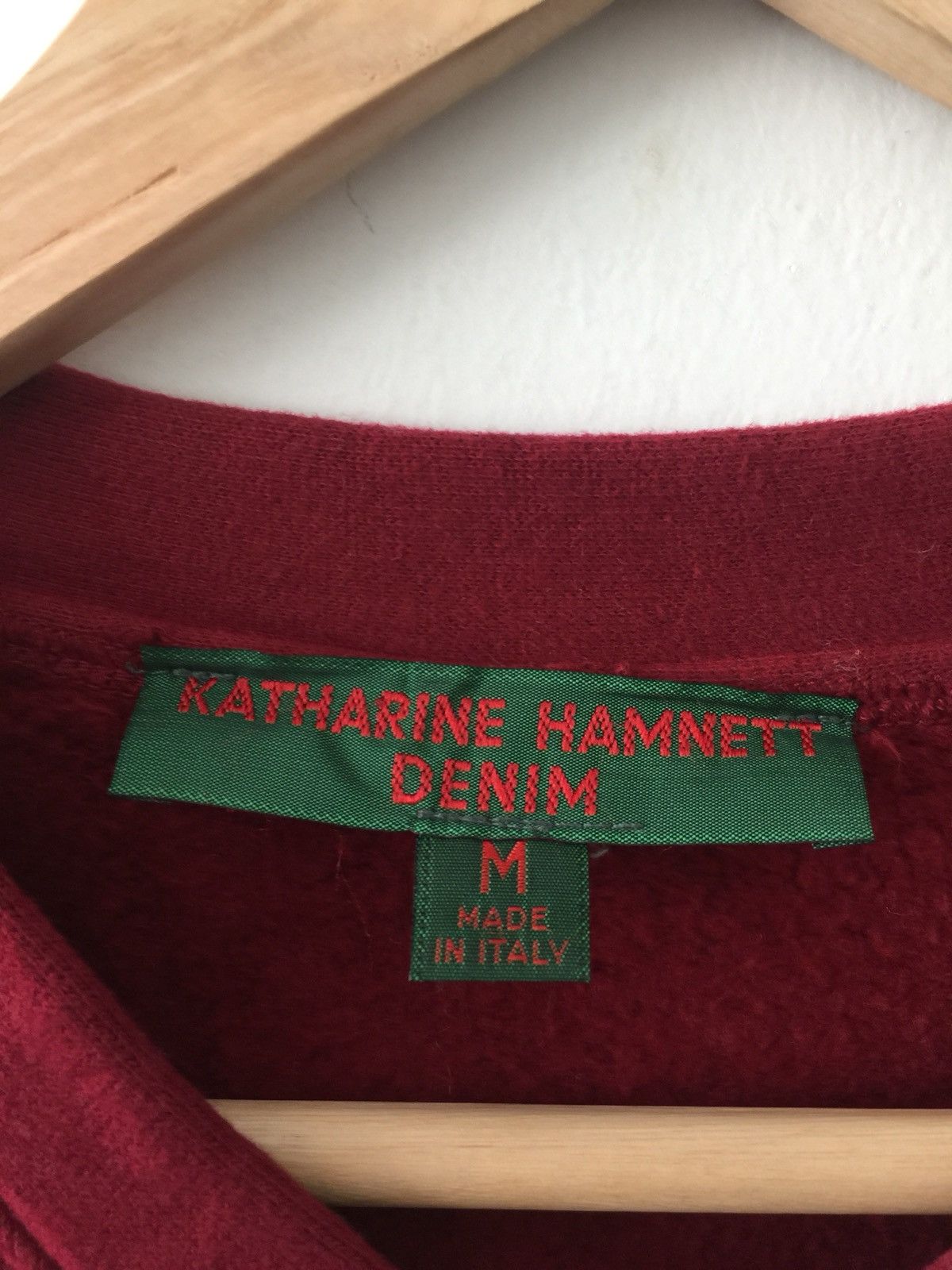 Katharine Hamnett London Katharine Hamnett Denim London Sweatshirts 21x29 Size US M / EU 48-50 / 2 - 3 Thumbnail