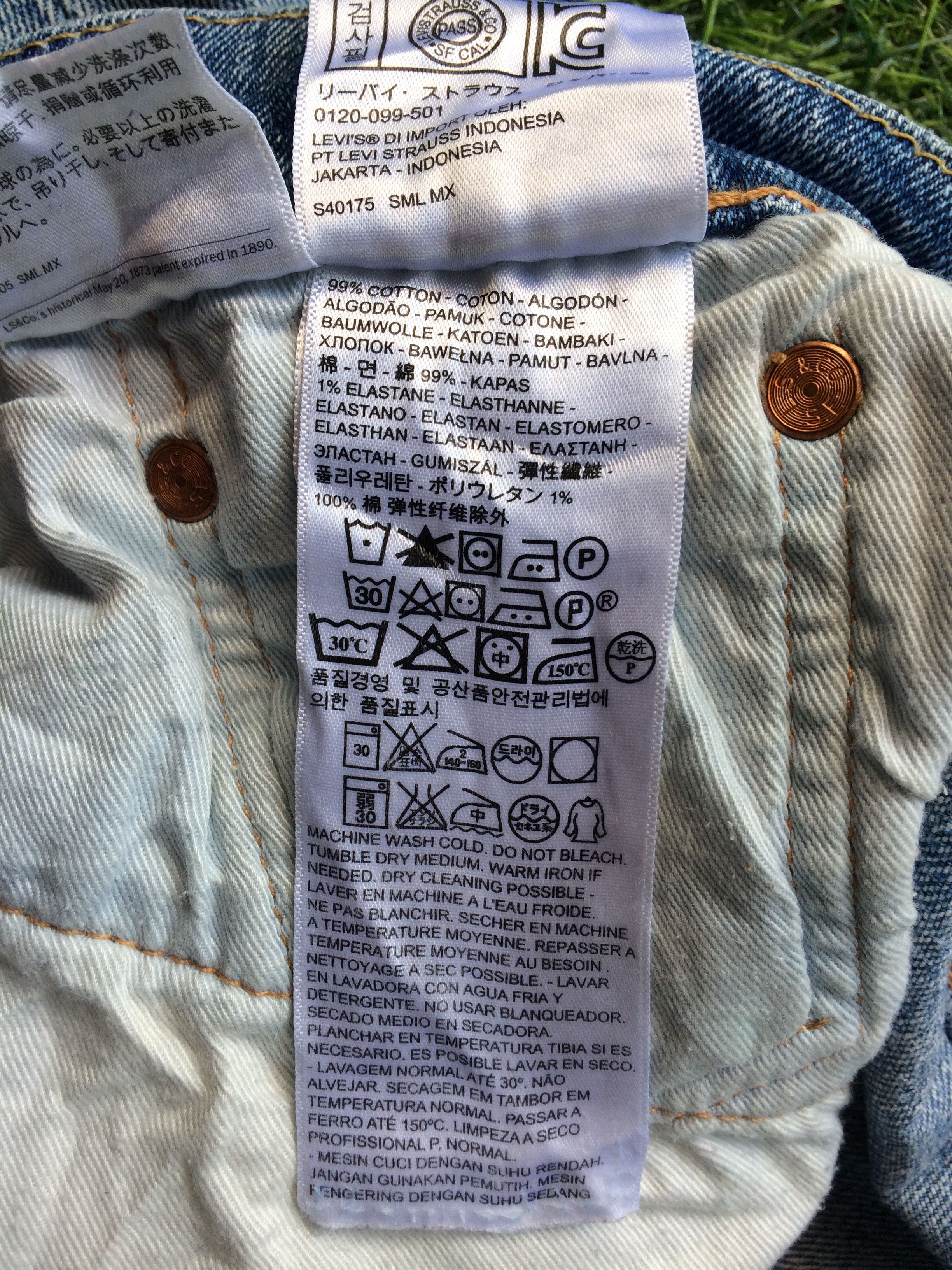 Levi's × Vintage Levi's 541 Jeans #B-689 Size US 33 - 12 Thumbnail