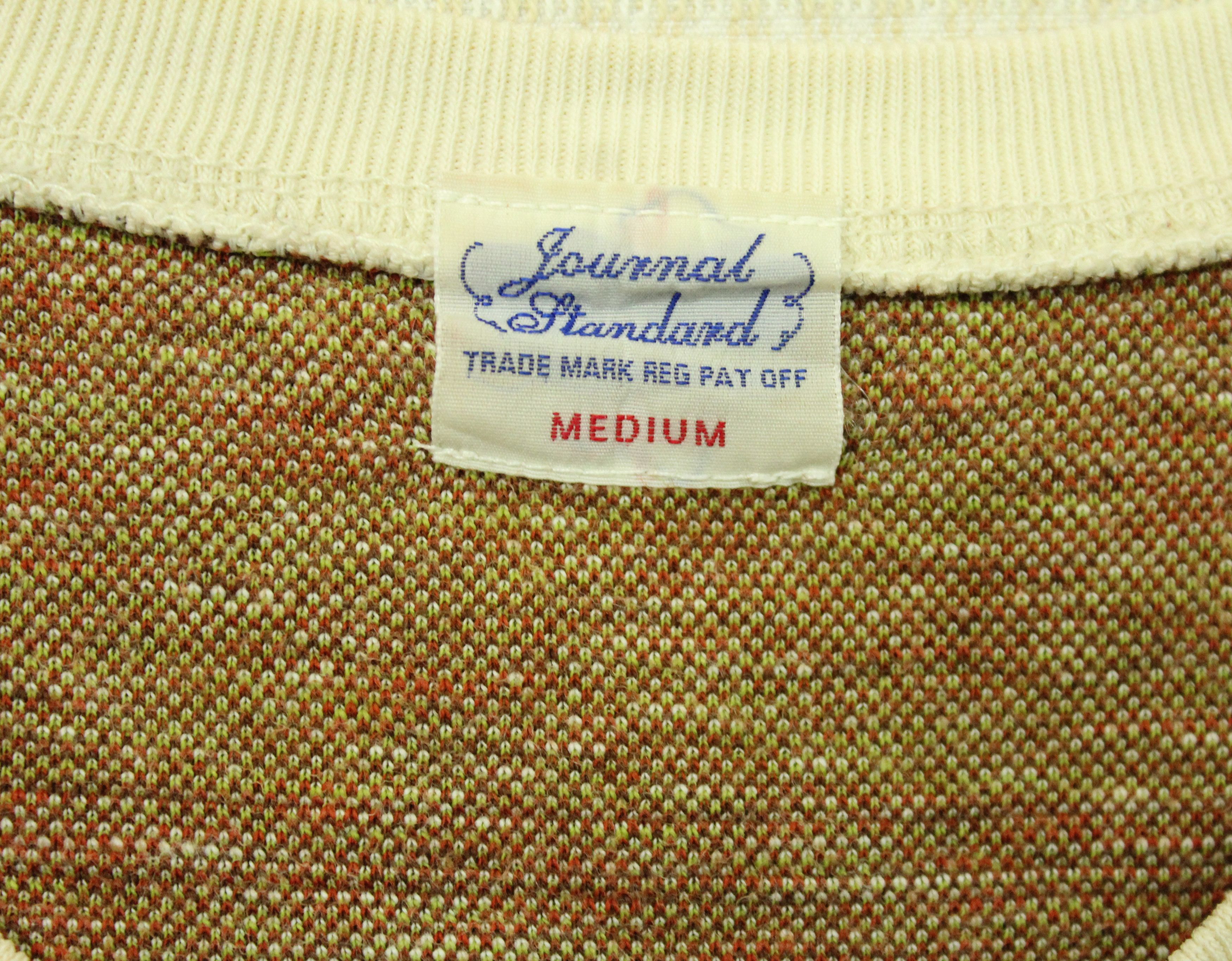 Japanese Brand × Tribal Streetwear JOURNAL STANDARD T Shirt Knit Giza Striped Tribal Japan Size US M / EU 48-50 / 2 - 8 Thumbnail