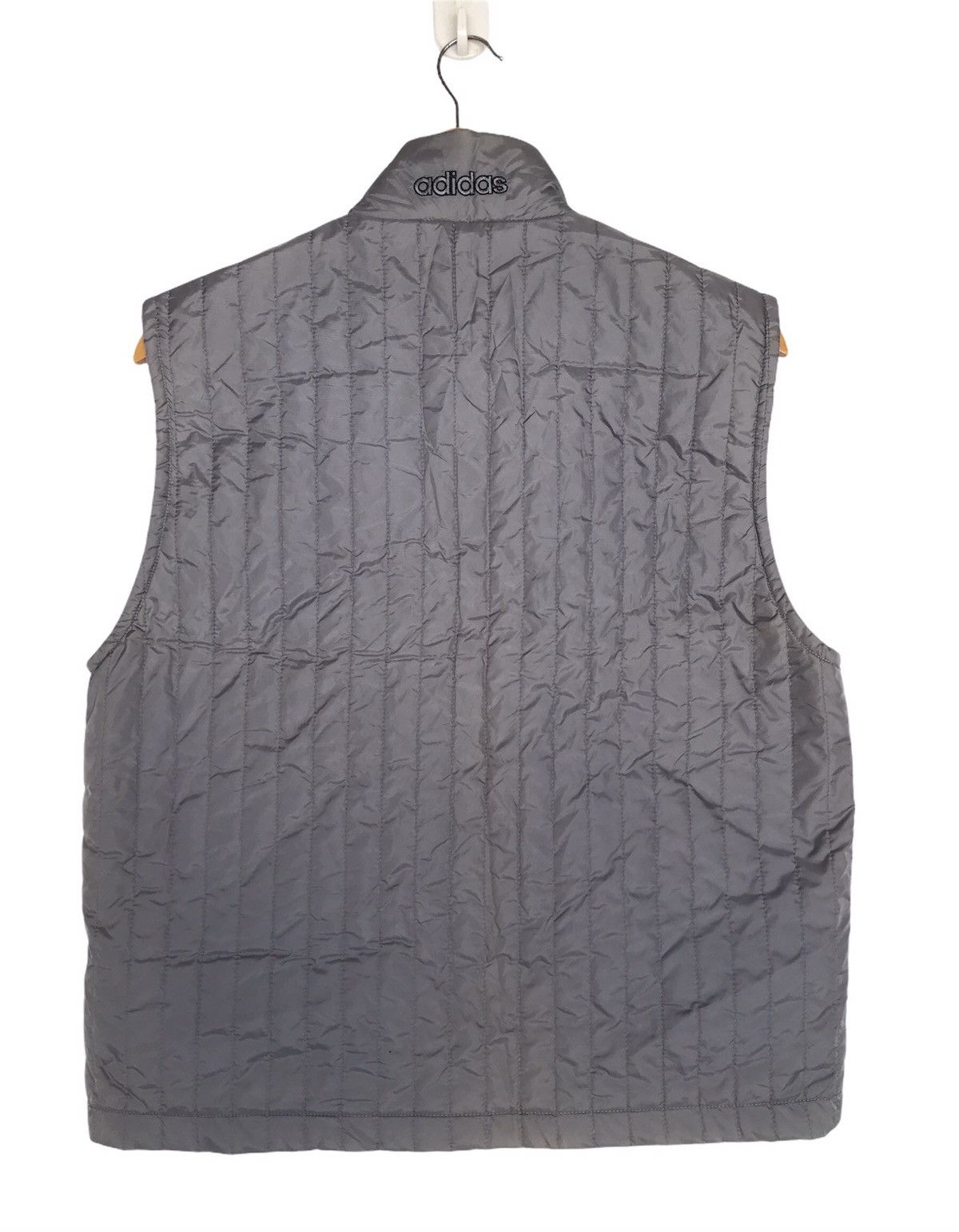 Adidas Sunfaded Vintage Adidas Descente Quilted Puffer Vest Size US M / EU 48-50 / 2 - 6 Thumbnail
