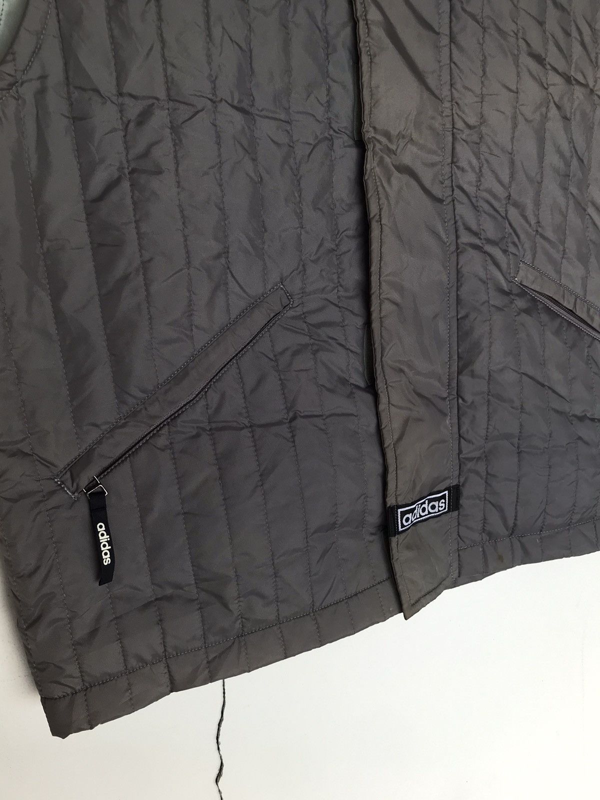 Adidas Sunfaded Vintage Adidas Descente Quilted Puffer Vest Size US M / EU 48-50 / 2 - 5 Thumbnail