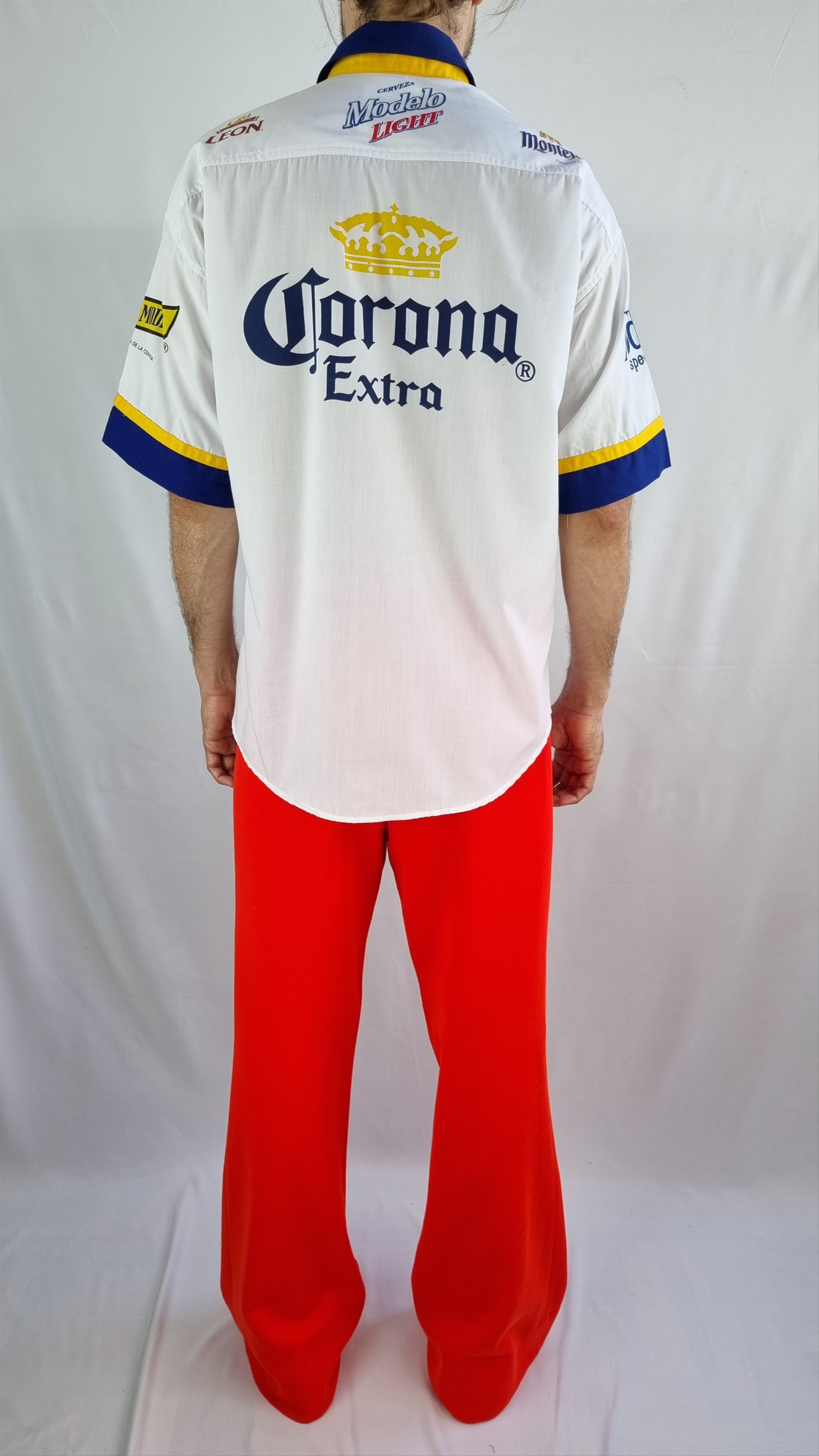 Other Rare Corona Racing Team vintage promo shirt Size US M / EU 48-50 / 2 - 2 Thumbnail