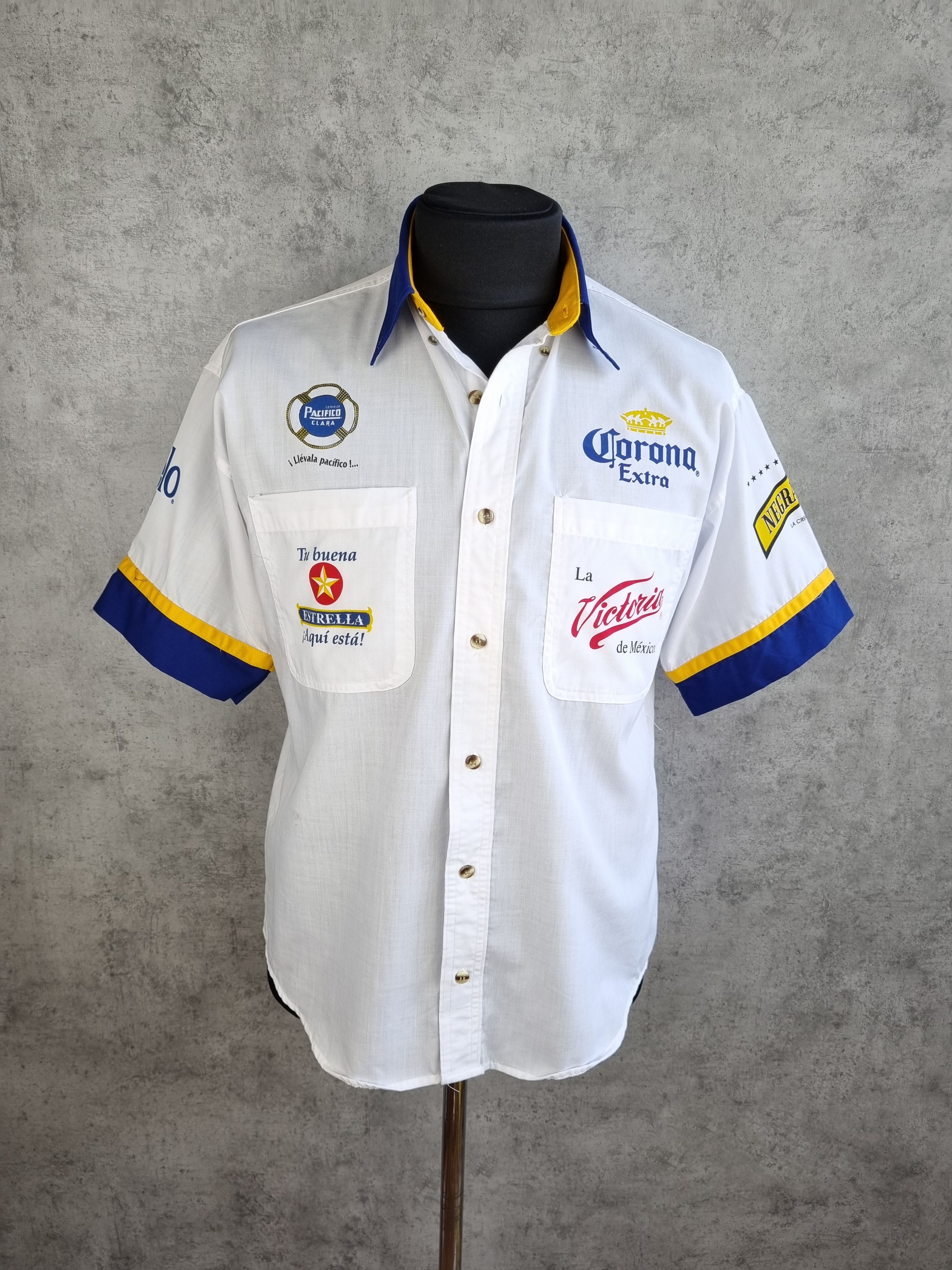 Other Rare Corona Racing Team vintage promo shirt Size US M / EU 48-50 / 2 - 6 Thumbnail
