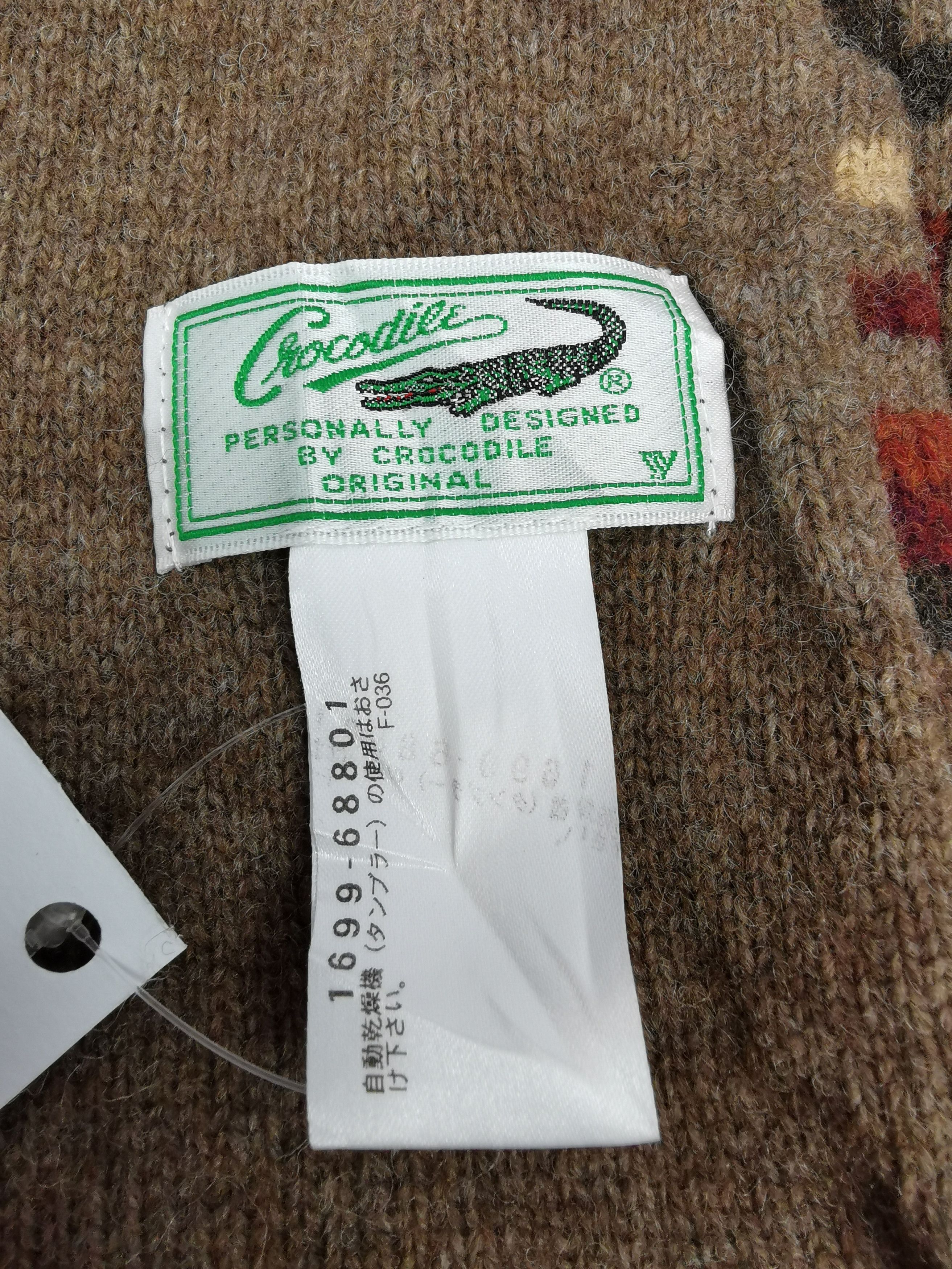 Vintage Crocodile scarf muffler Size ONE SIZE - 8 Thumbnail