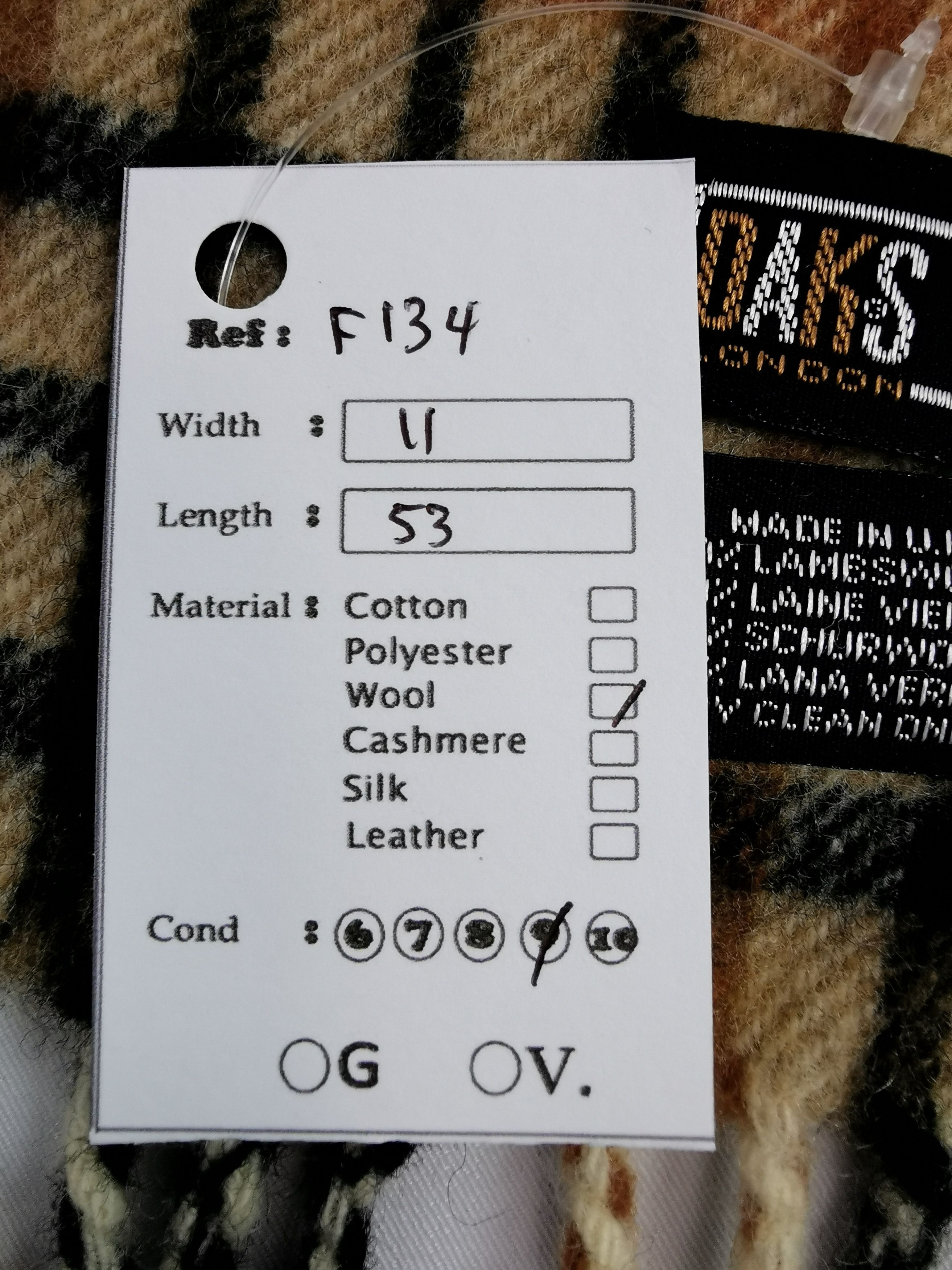 DAKS Daks london scarf muffler Size ONE SIZE - 7 Thumbnail