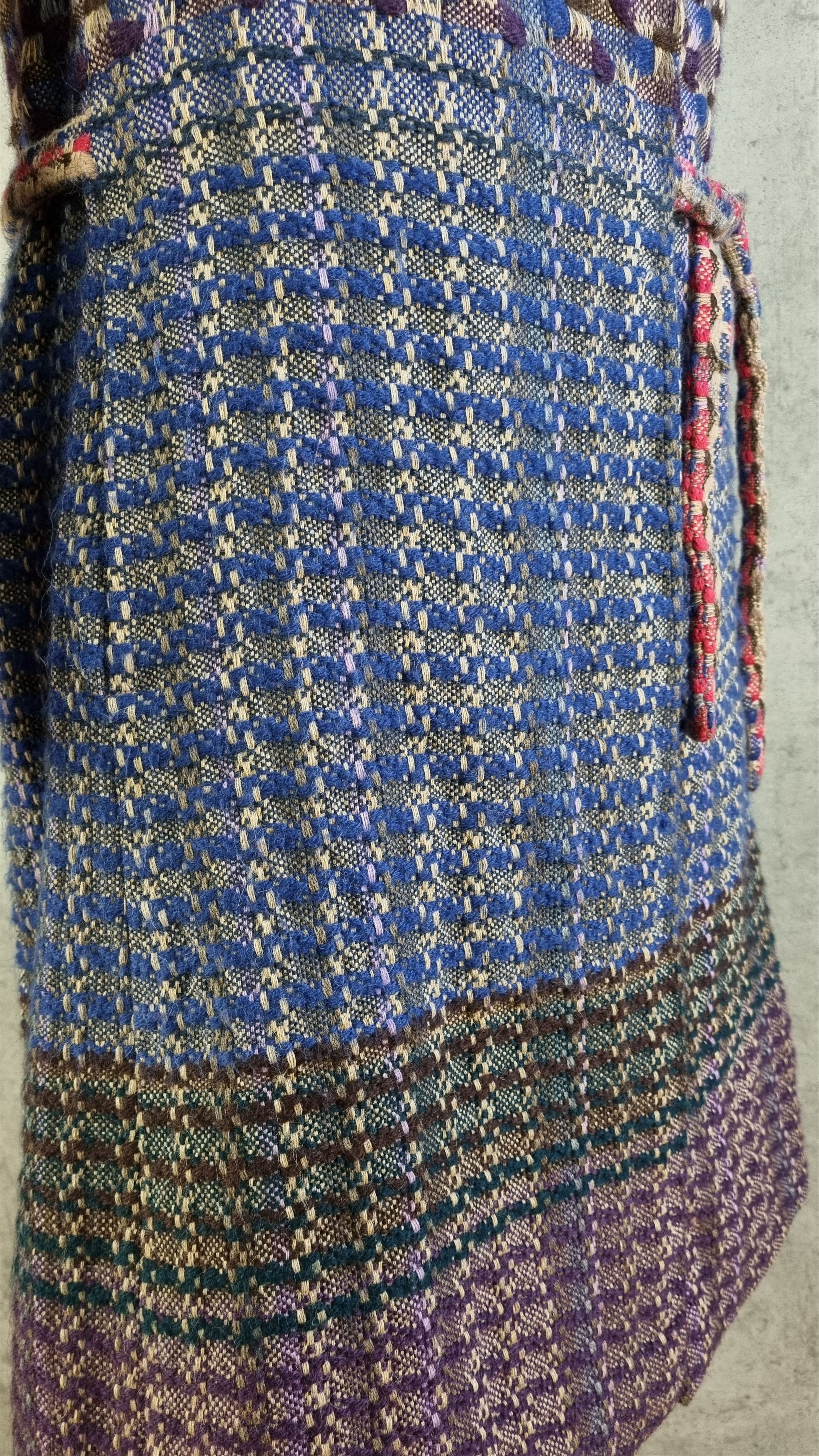Dries Van Noten Dries Van Noten Very Rare Multicolor Tweed Kimono Knitted Size S / US 4 / IT 40 - 21 Thumbnail