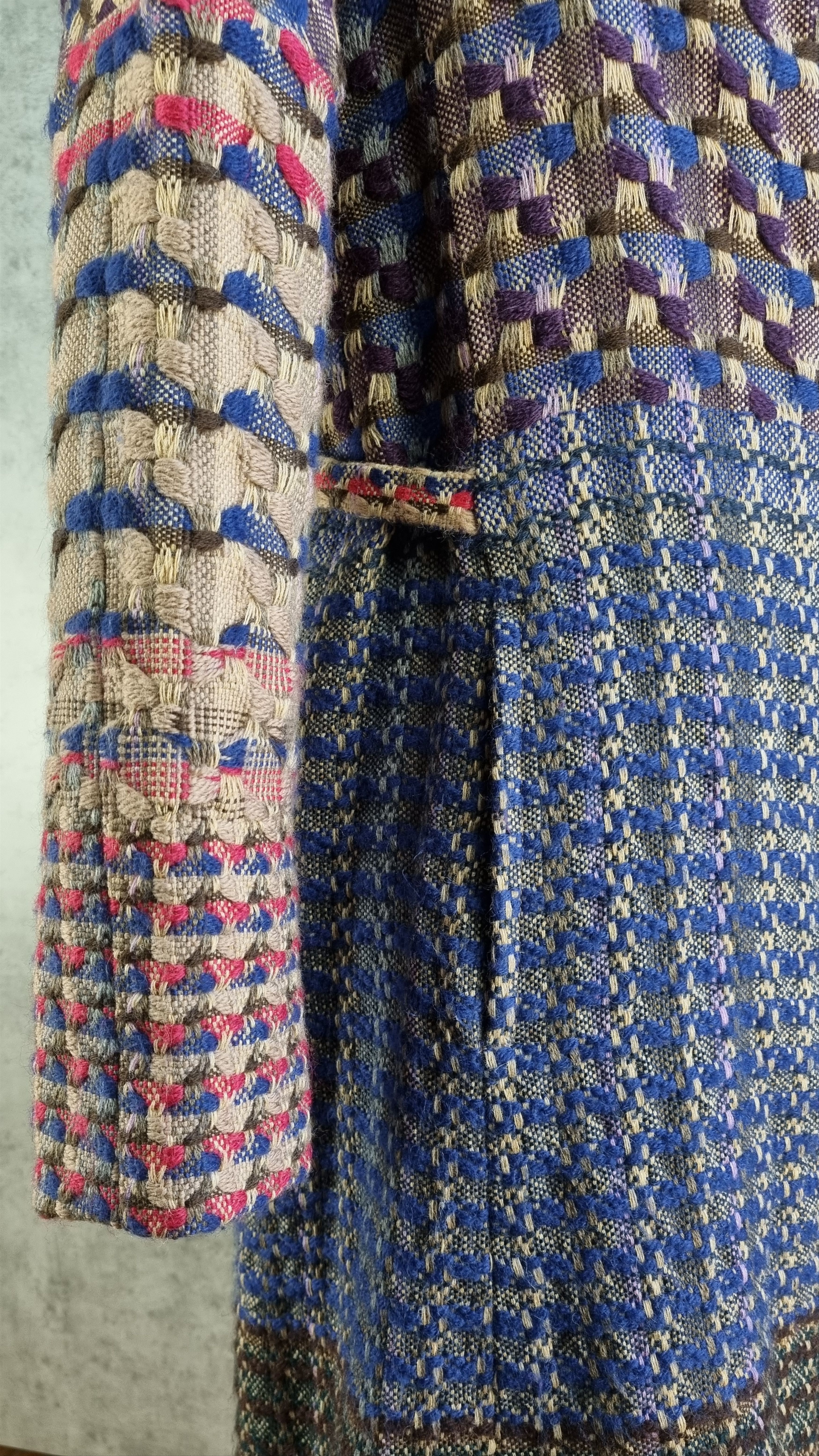 Dries Van Noten Dries Van Noten Very Rare Multicolor Tweed Kimono Knitted Size S / US 4 / IT 40 - 14 Thumbnail