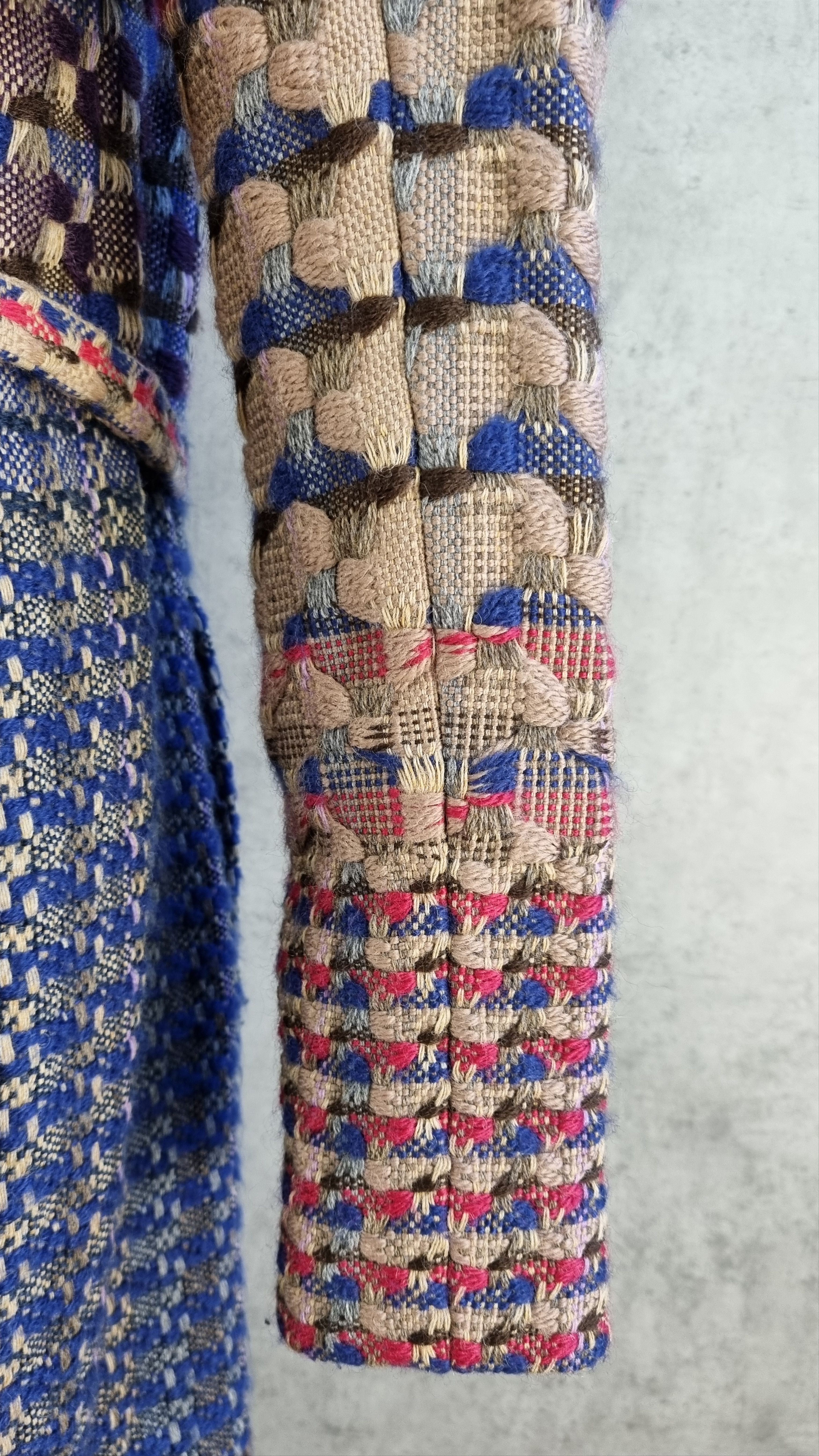 Dries Van Noten Dries Van Noten Very Rare Multicolor Tweed Kimono Knitted Size S / US 4 / IT 40 - 18 Thumbnail