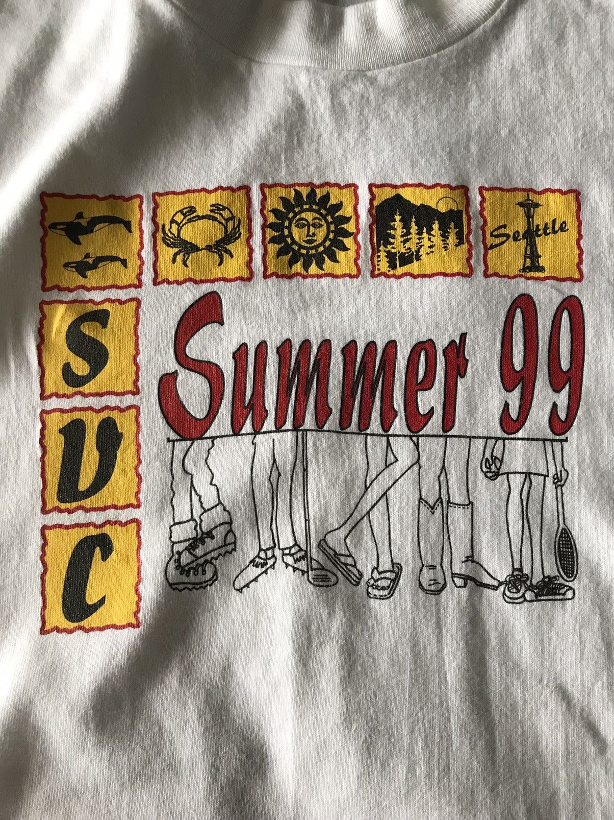 Vintage Vintage Summer 99 Tee surfstyle skateboarding Size US S / EU 44-46 / 1 - 2 Thumbnail