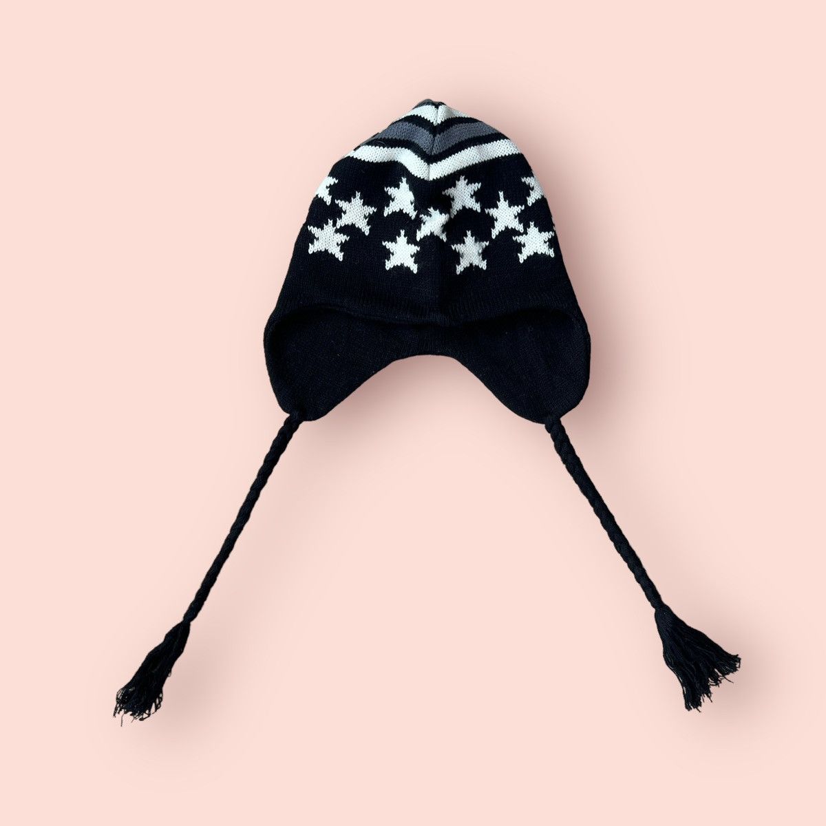 Vintage VINTAGE SKULL EARFLAP ALT BEANIE Size ONE SIZE - 4 Thumbnail